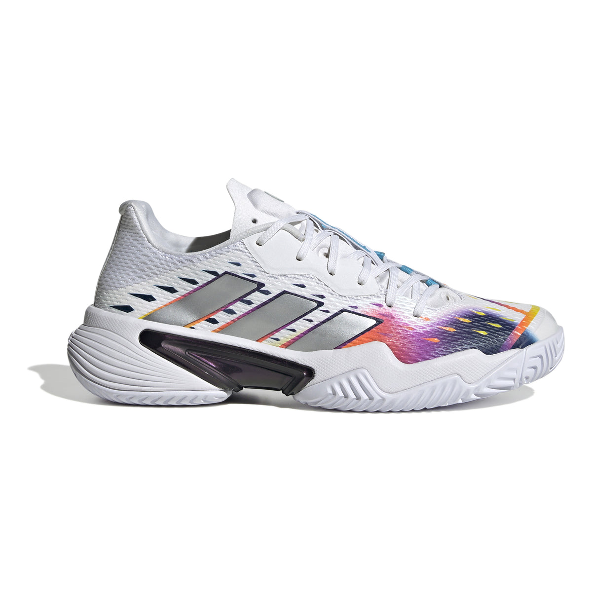 adidas Barricade Obuv na všechny povrchy Dámy - bílá, stříbrná
