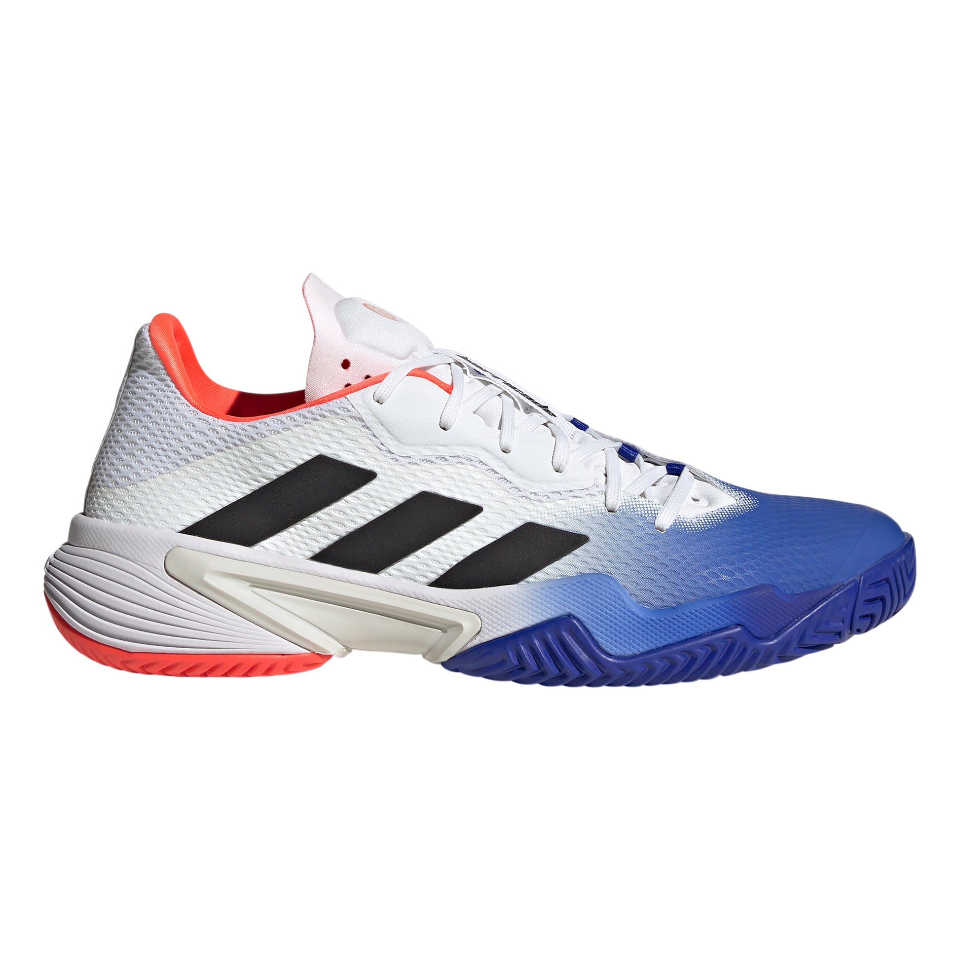 adidas Barricade Obuv na všechny povrchy Muži - bílá, modrá