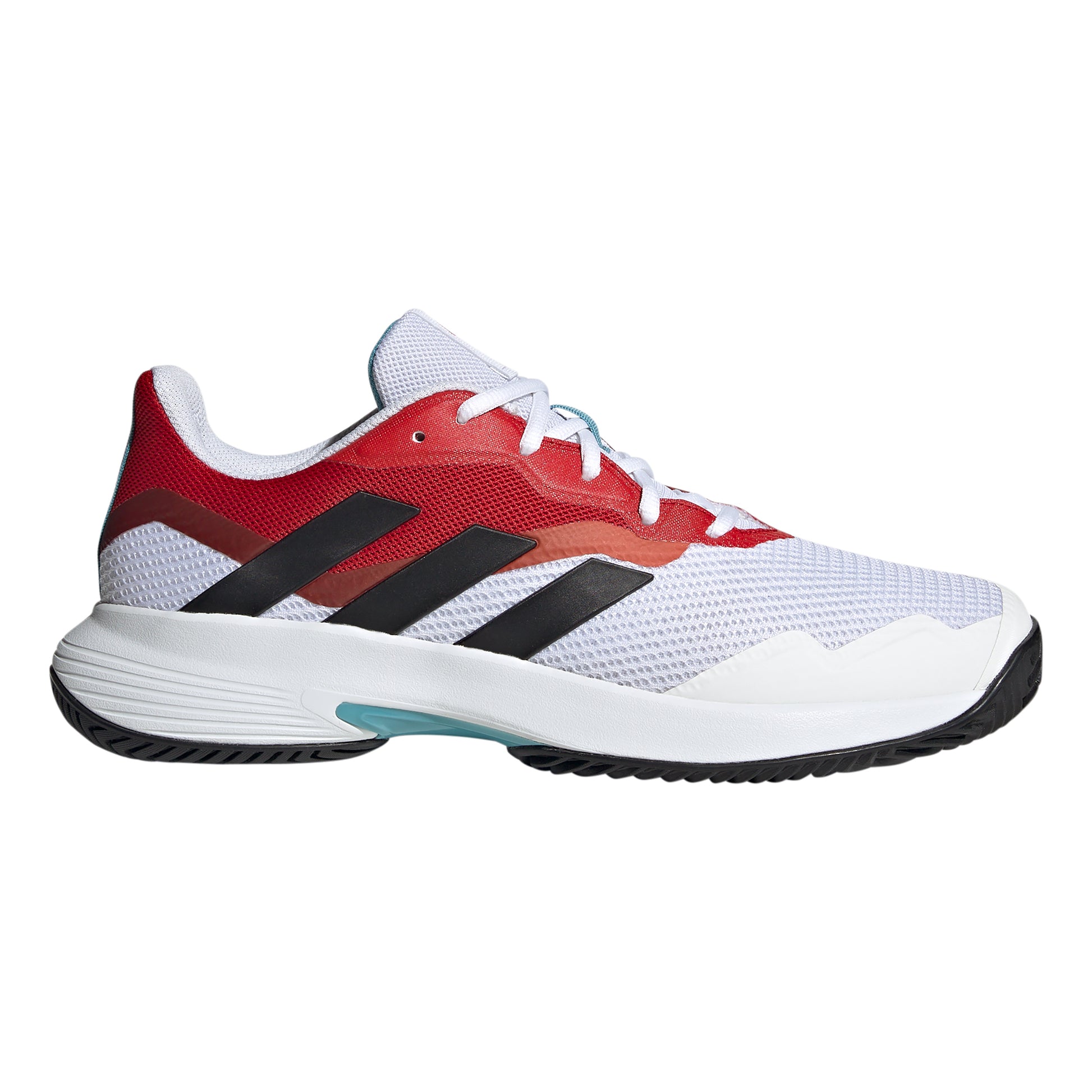 adidas CourtJam Control Obuv na všechny povrchy Muži - bílá, červená