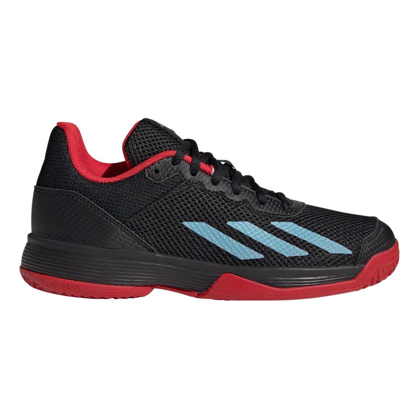 adidas Courtflash Obuv na všechny povrchy Děti - černá, červená