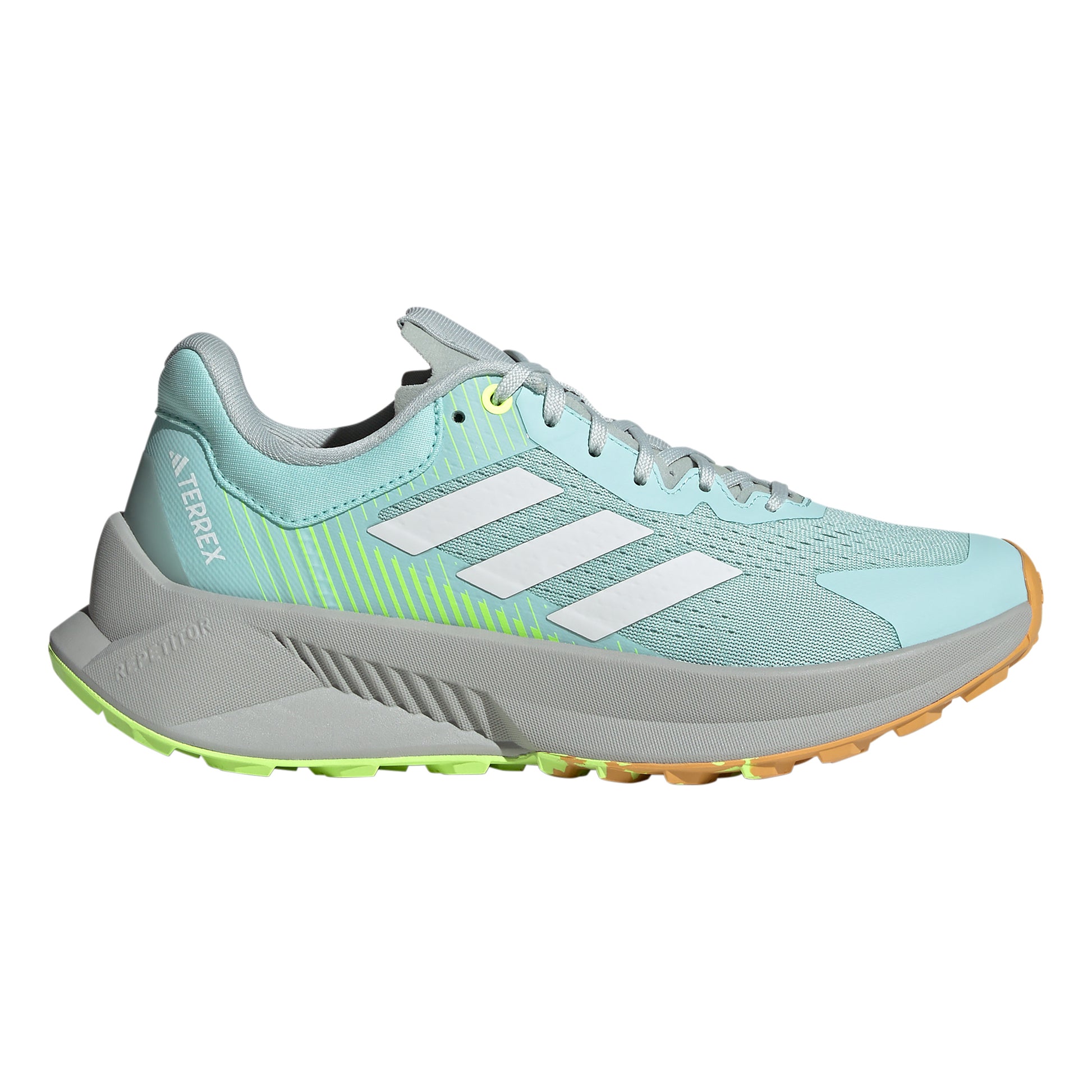 adidas Terrex Soulstride Flow Obuv pro měkčí povrch,žádný asfalt Dámy - šedá, bílá