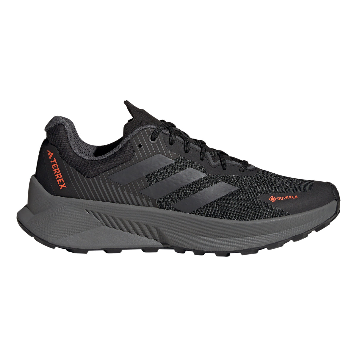 adidas Terrex Soulstride Flow GTX Obuv pro měkčí povrch,žádný asfalt Muži - černá, šedá