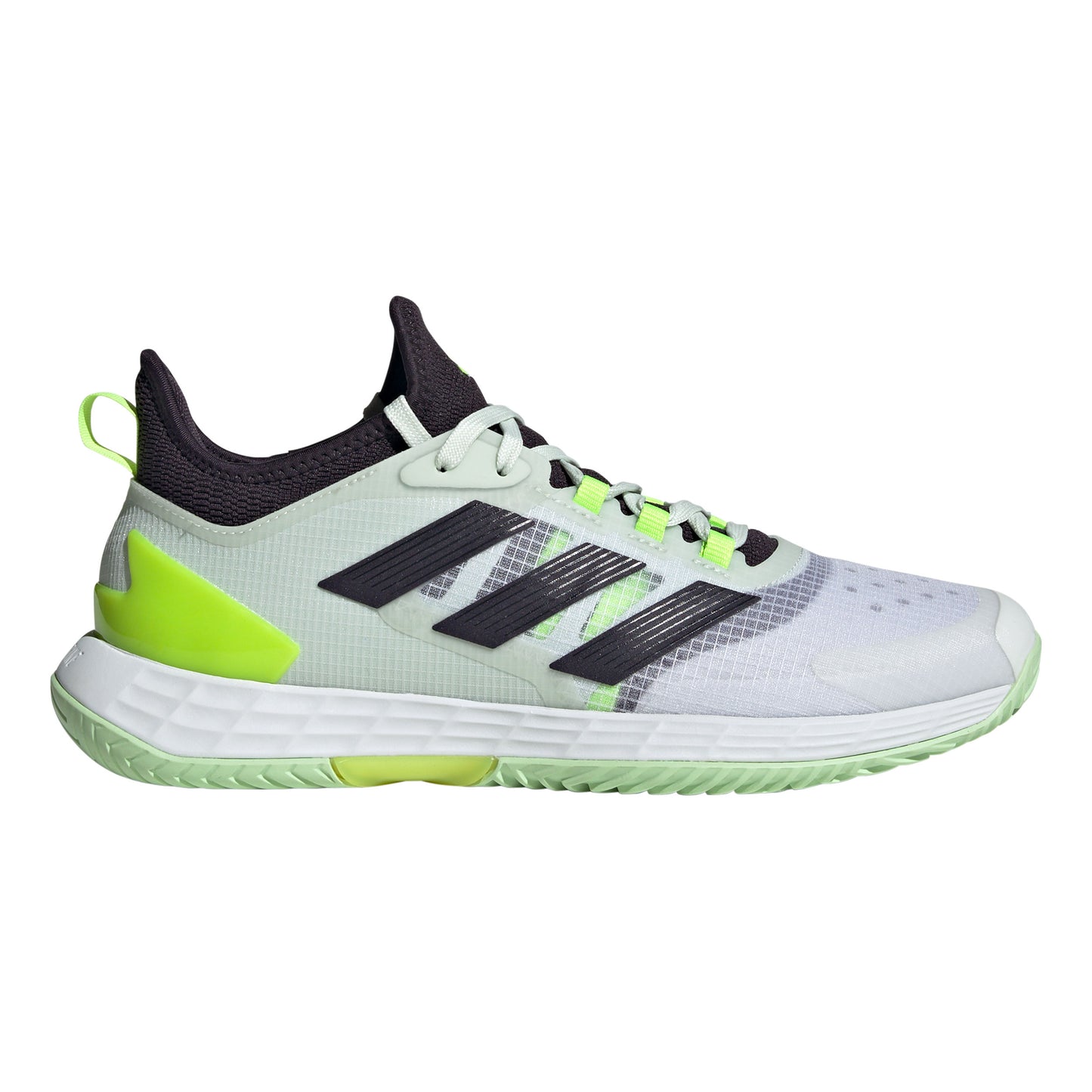 adidas adizero Ubersonic 4.1 Obuv na všechny povrchy Muži - bílá, neonově zelená