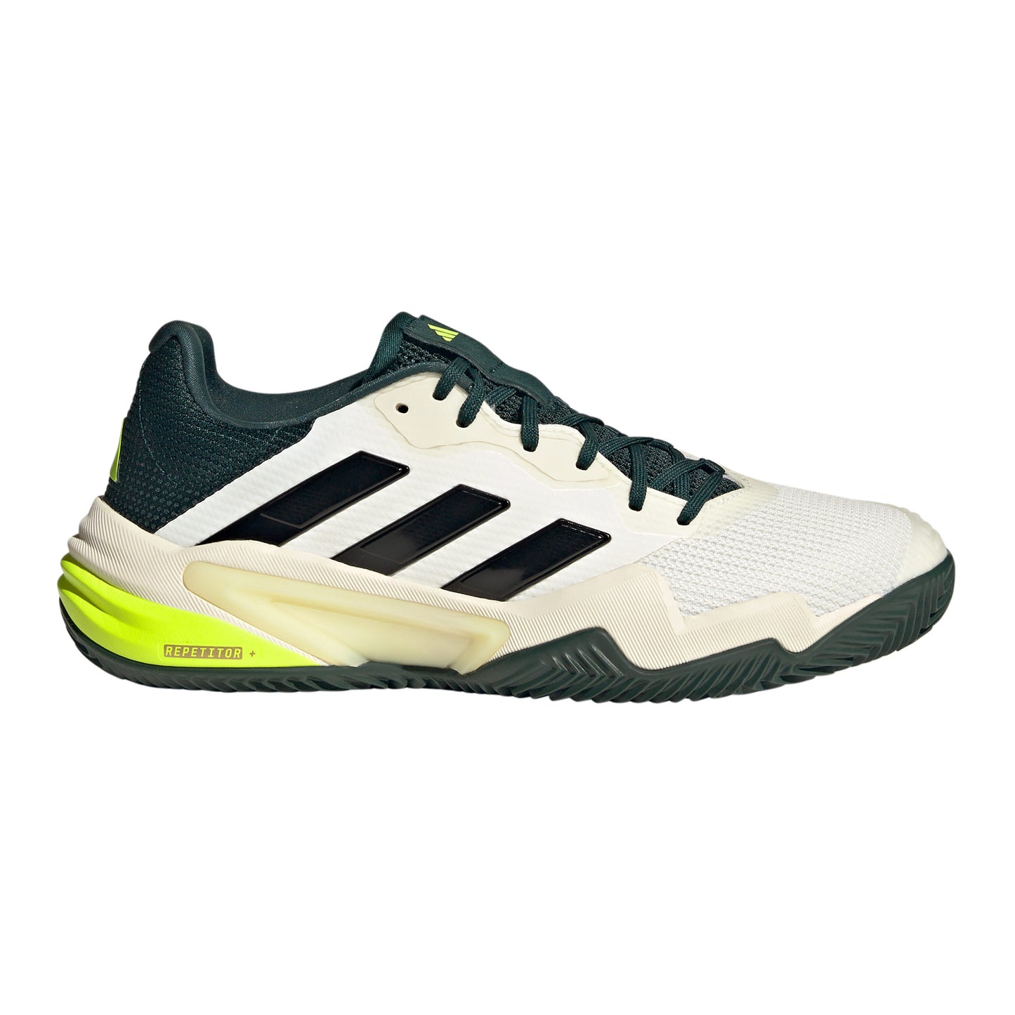 adidas Barricade 13 Obuv na antuku Muži - krémová, tmavě zelená