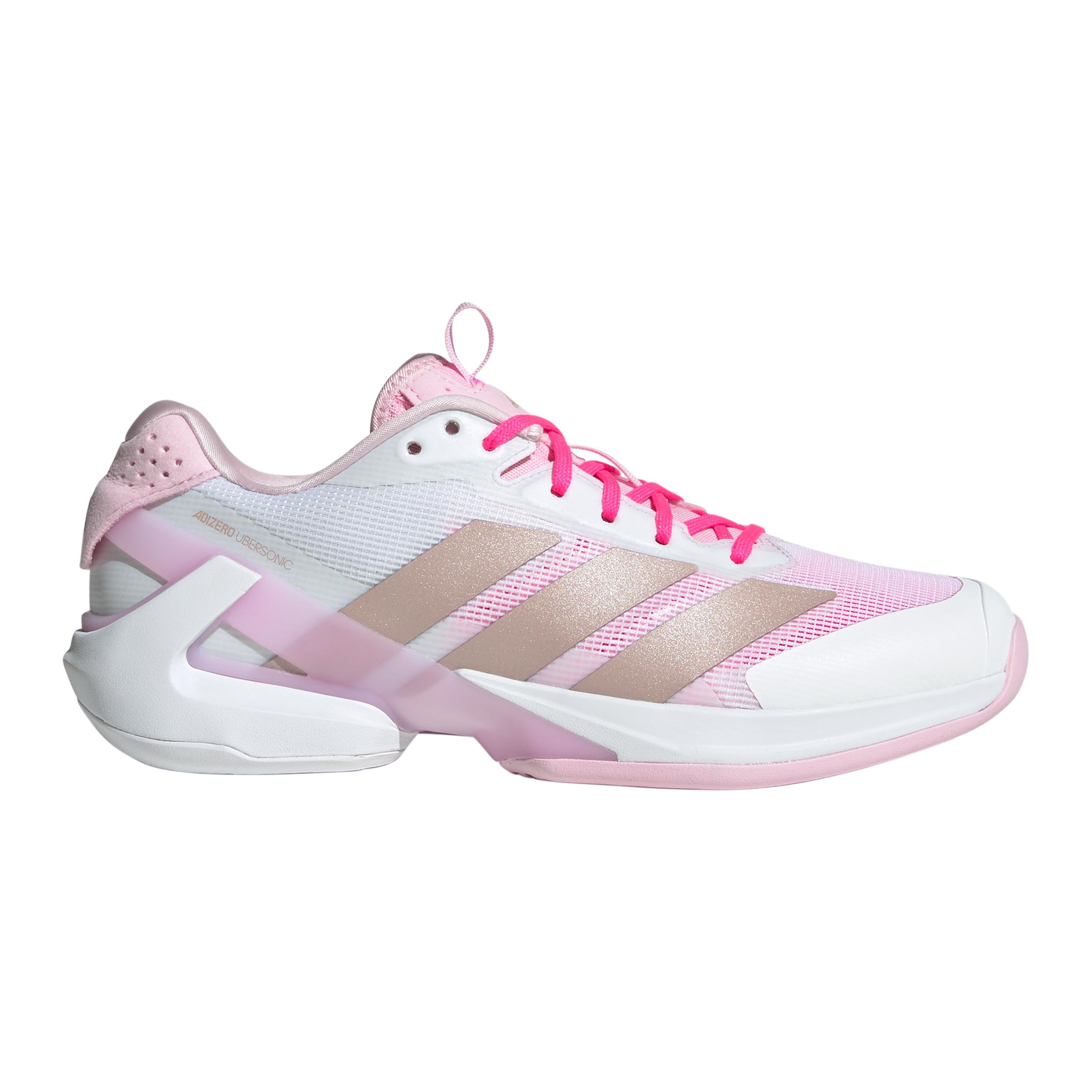 adidas adizero Ubersonic 5 Obuv na všechny povrchy Dámy - bílá, béžová