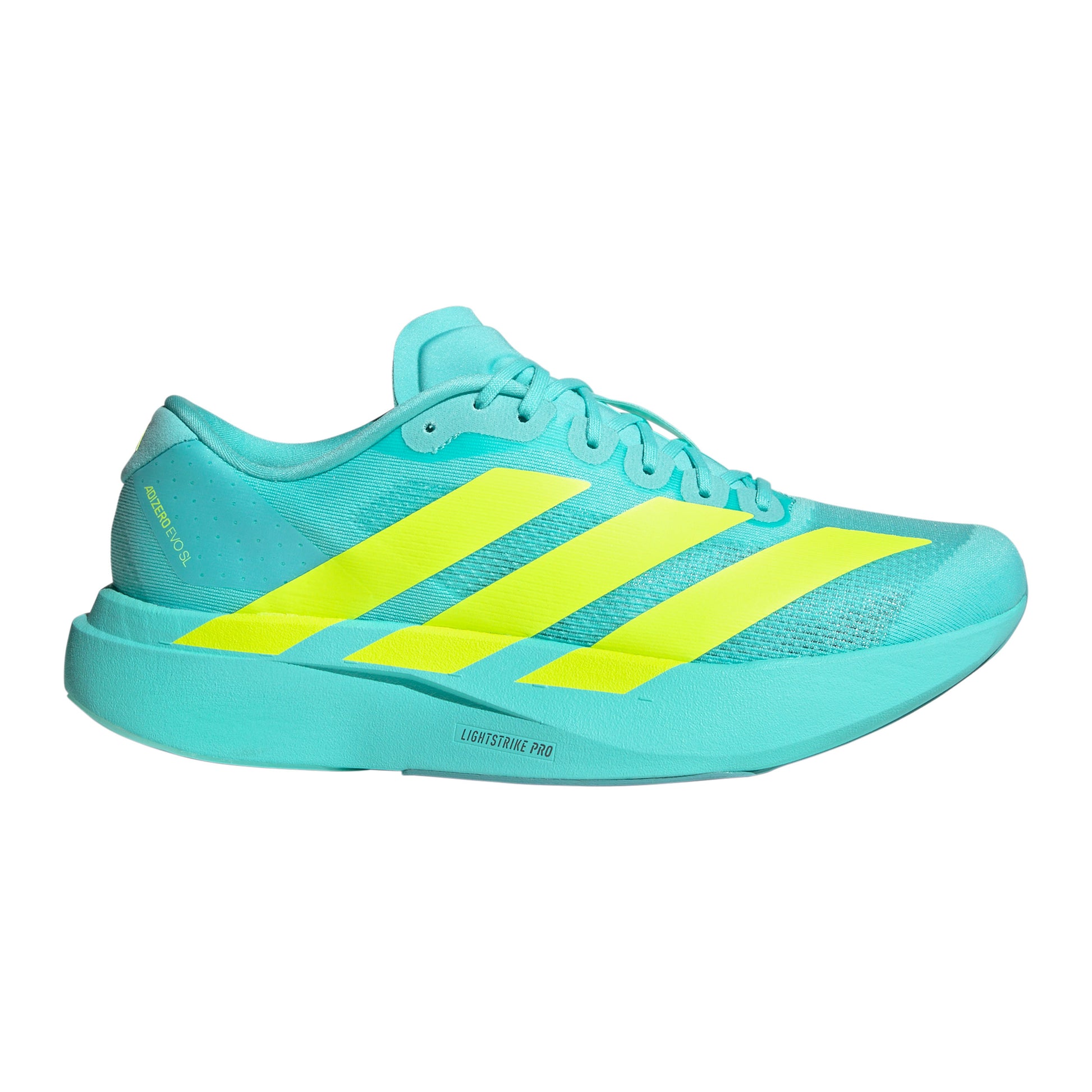 adidas adizero Evo SL Závodní obuv Muži - mätová, neonově žlutá
