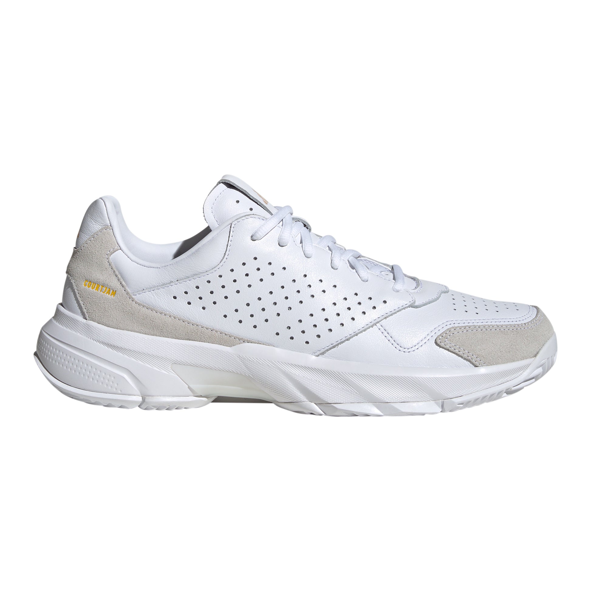 adidas CourtJam Control 3 Obuv na všechny povrchy Muži - bílá, béžová