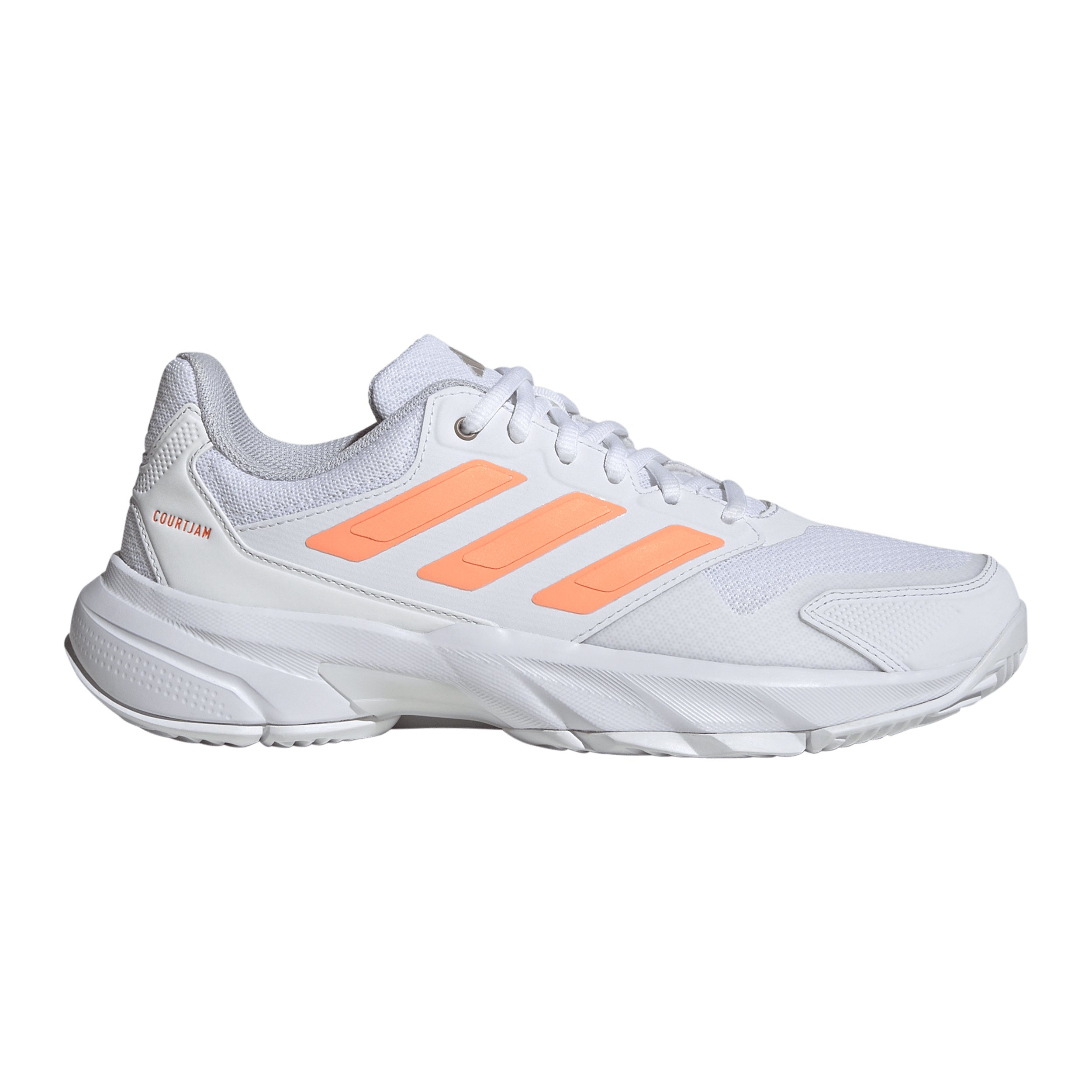 adidas CourtJam Control 3 Obuv na všechny povrchy Dámy - světle šedá, marhuľová