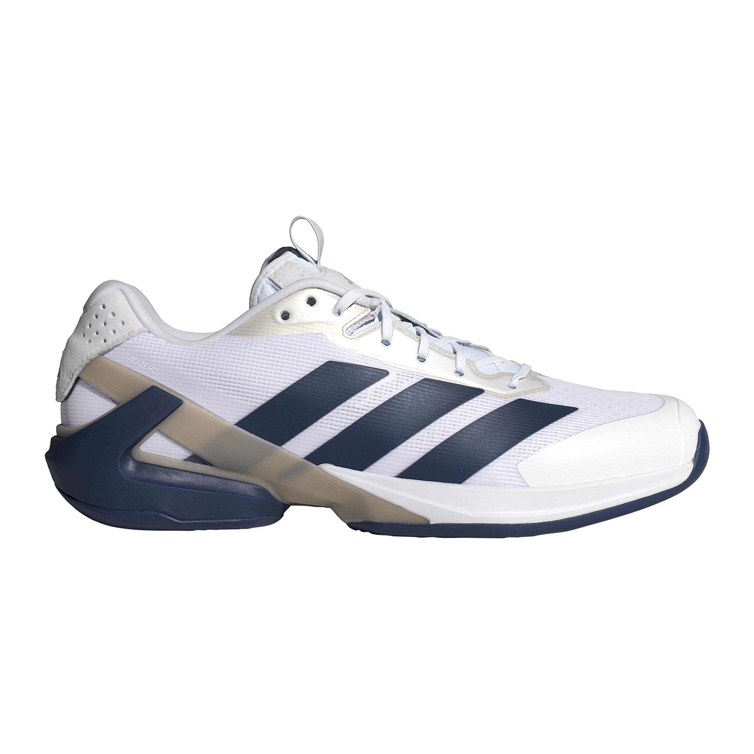 adidas adizero Ubersonic 5  Obuv na všechny povrchy Muži - bílá, tmavě modrá