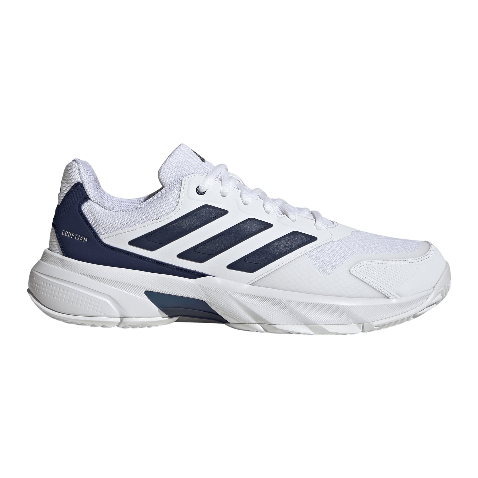 adidas CourtJam Control 3 Obuv na všechny povrchy Muži - bílá, tmavě modrá