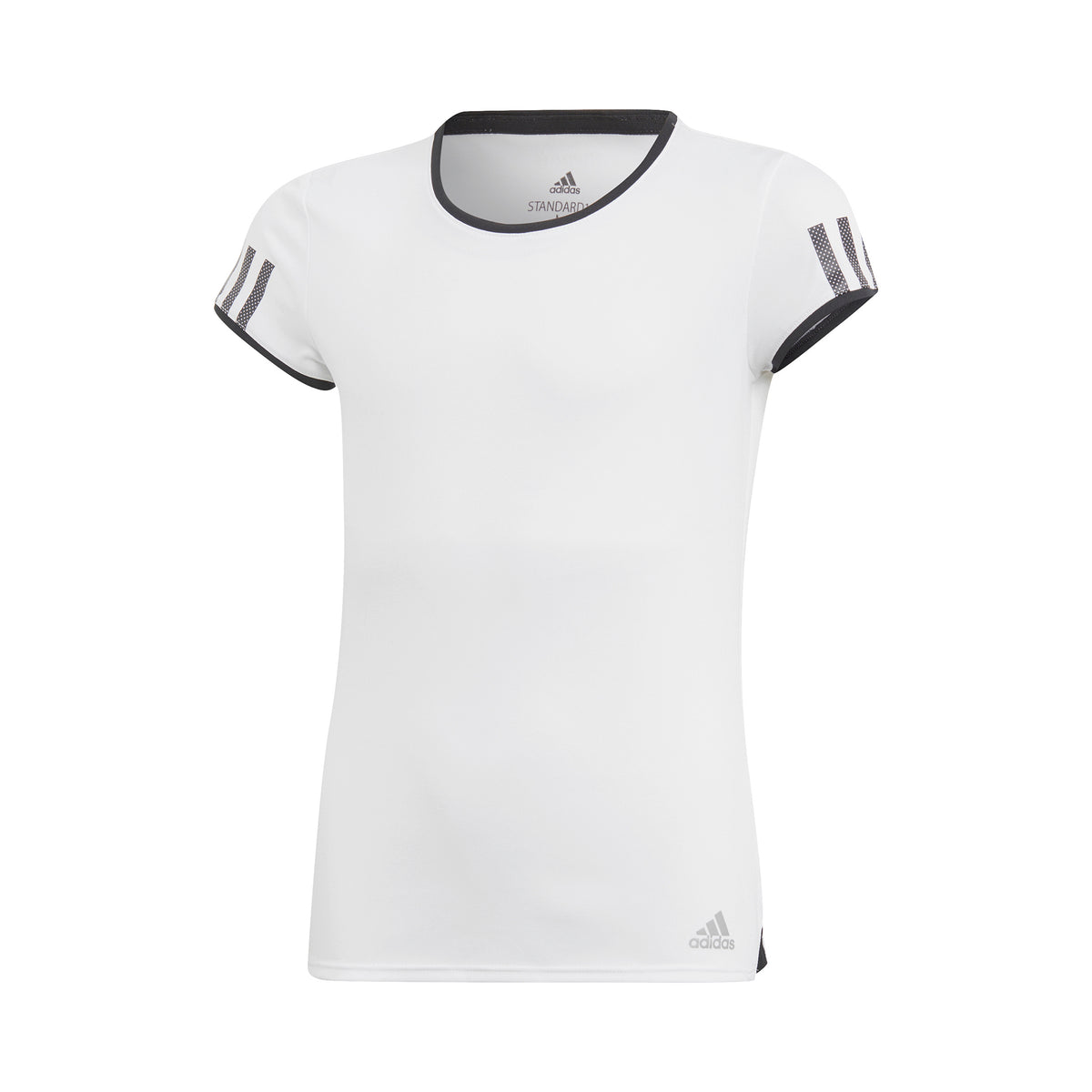 adidas Club Tričko Dívky - bílá, černá