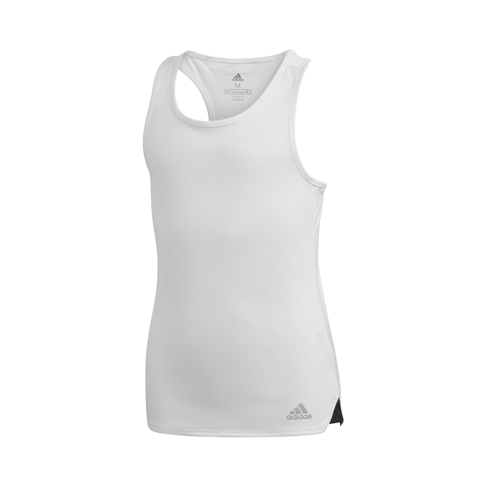 adidas Club Sportovní tílko Dívky - bílá, stříbrná
