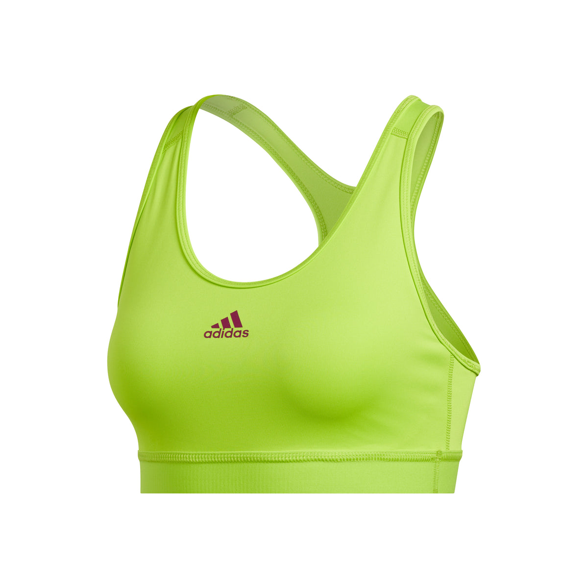 adidas Bt Sportovní podprsenka Dámy - neonově zelená, berry