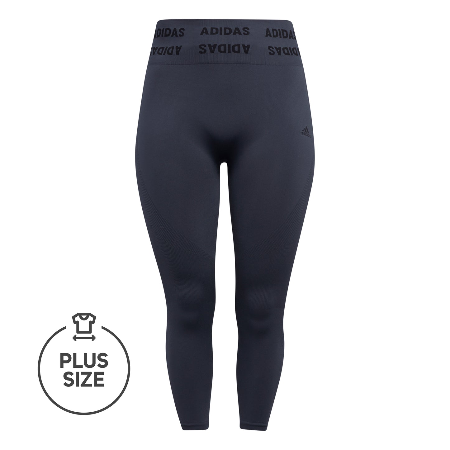 adidas Aeroknit Plus Size Těsné Dámy - tmavě šedá, černá