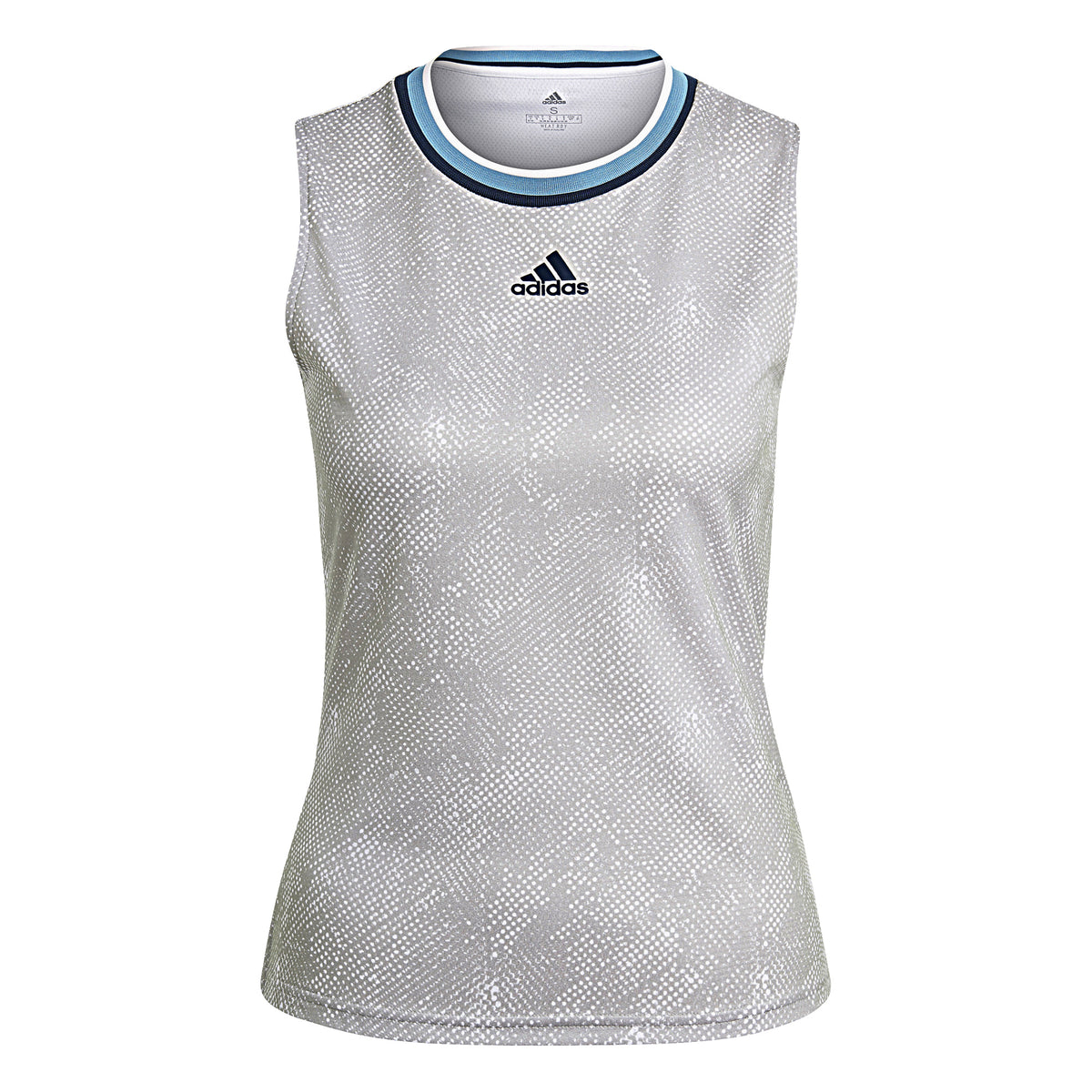 adidas Primeblue Match Sportovní tílko Dámy - světle šedá, modrá