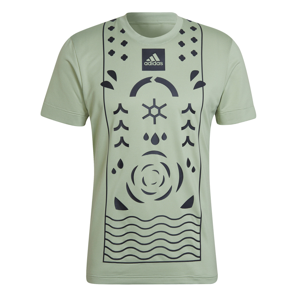 adidas Paris FLFT Tričko Muži - světle zelená, černá