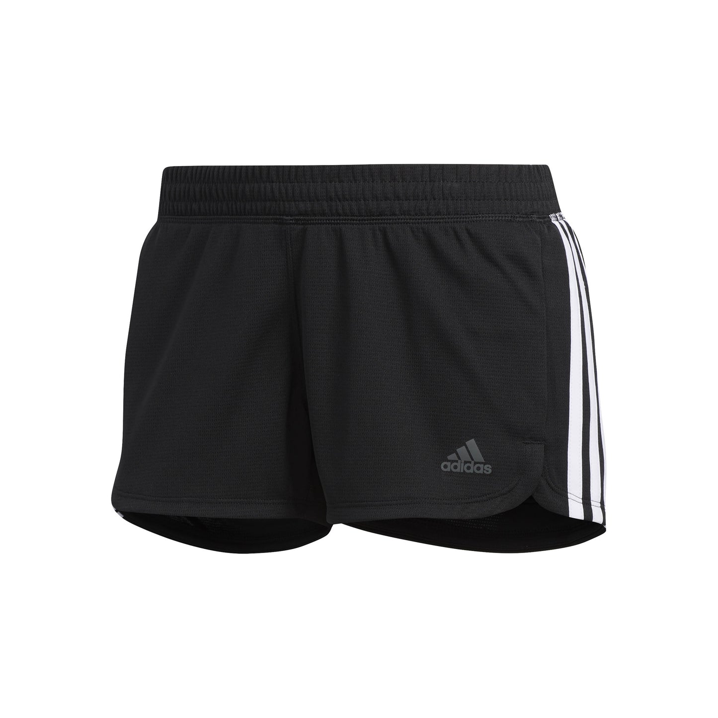 adidas Pacer 3 Stripes Knitted Šortky Dámy - černá,