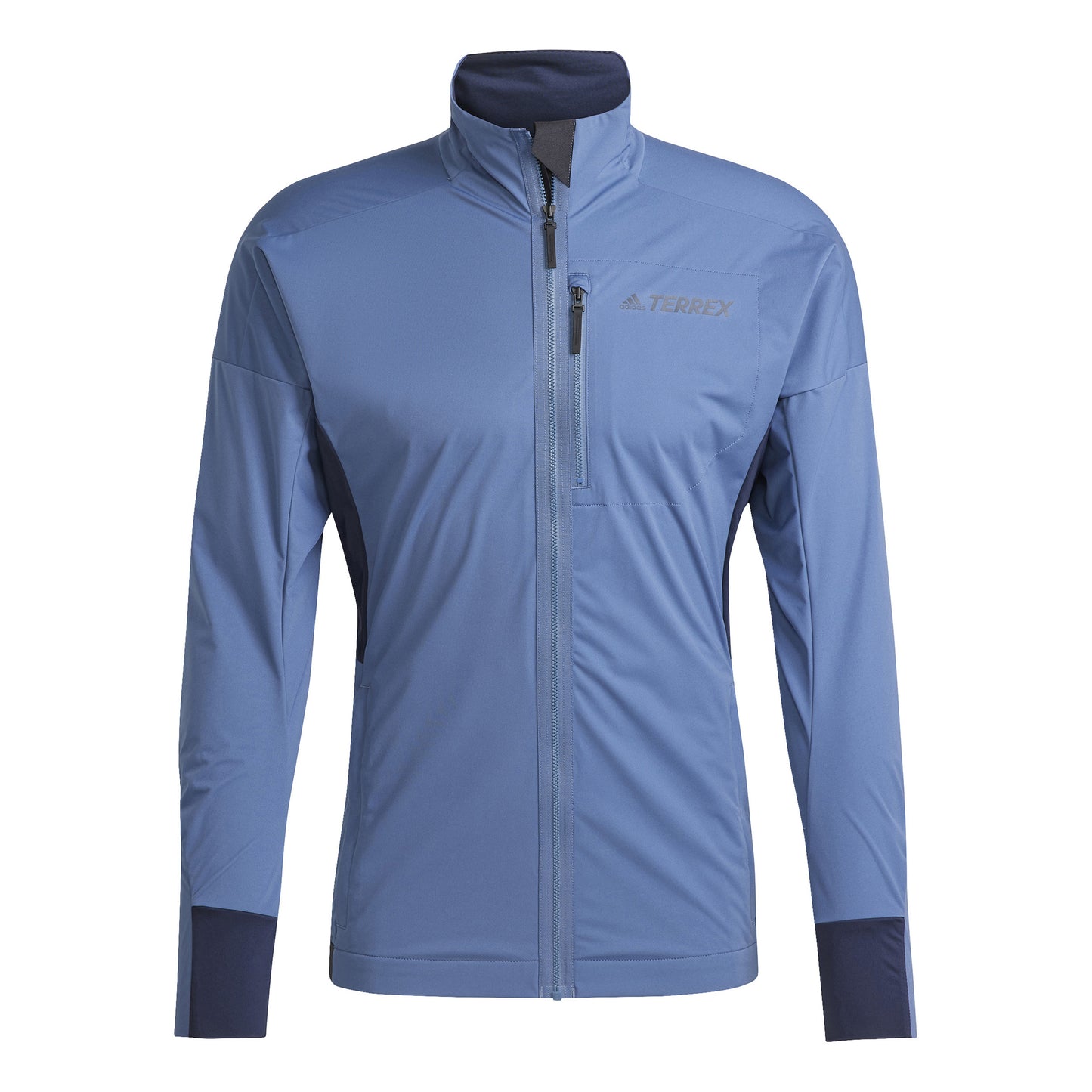 adidas X-Country Běžecká bunda Muži - šedá,