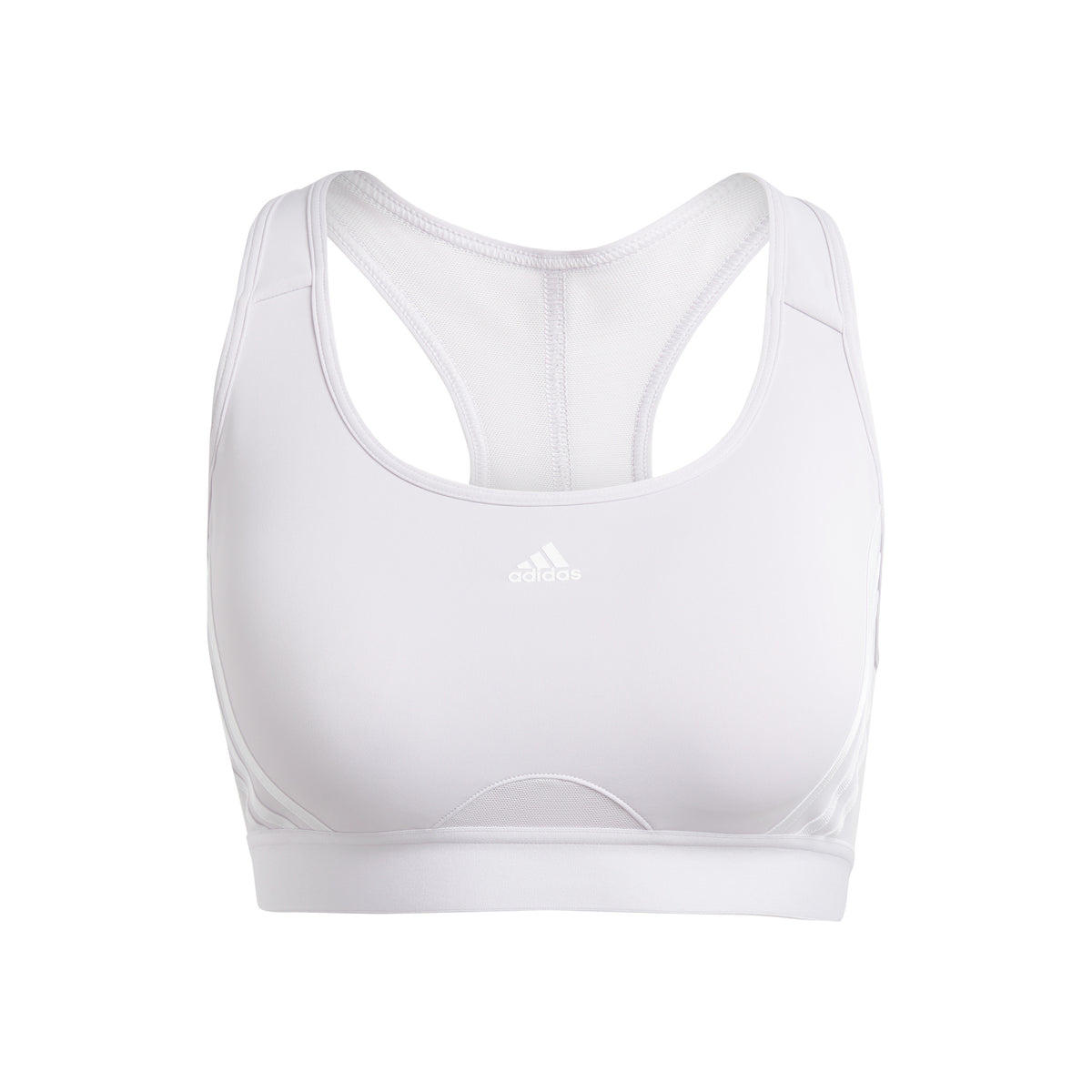 adidas Powerreact Medium Support 3 Sportovní podprsenka Dámy - růžová, bílá