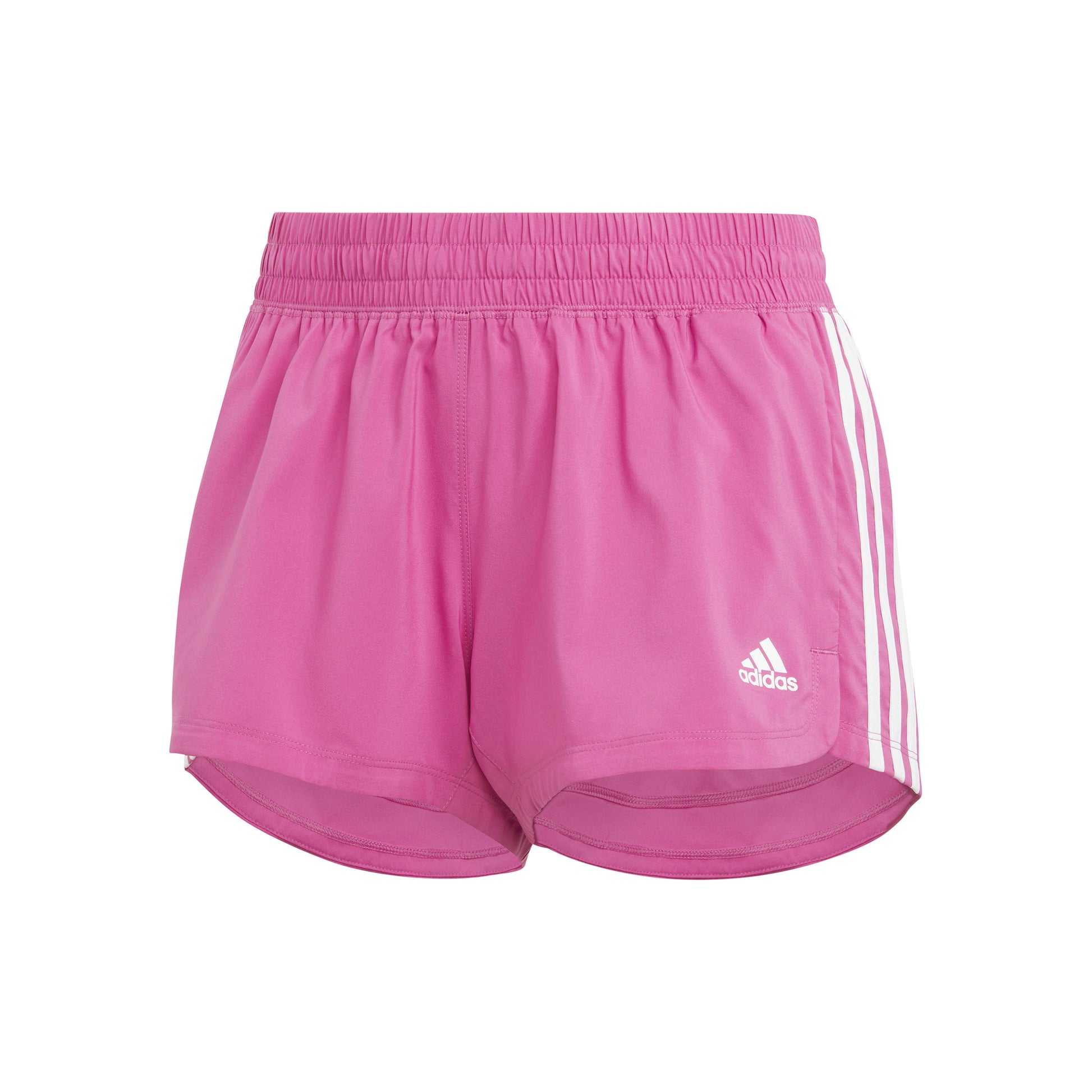 adidas Pacer 3-Streifen Woven Šortky Dámy - růžová, bílá
