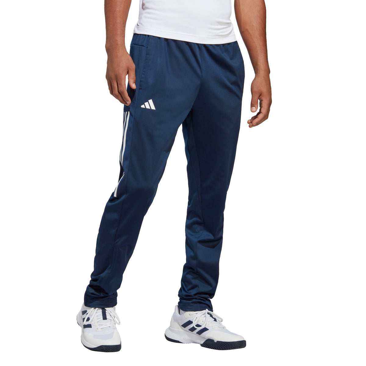 adidas 3Stripes Knitted Tréninkové kalhoty Muži - tmavě modrá