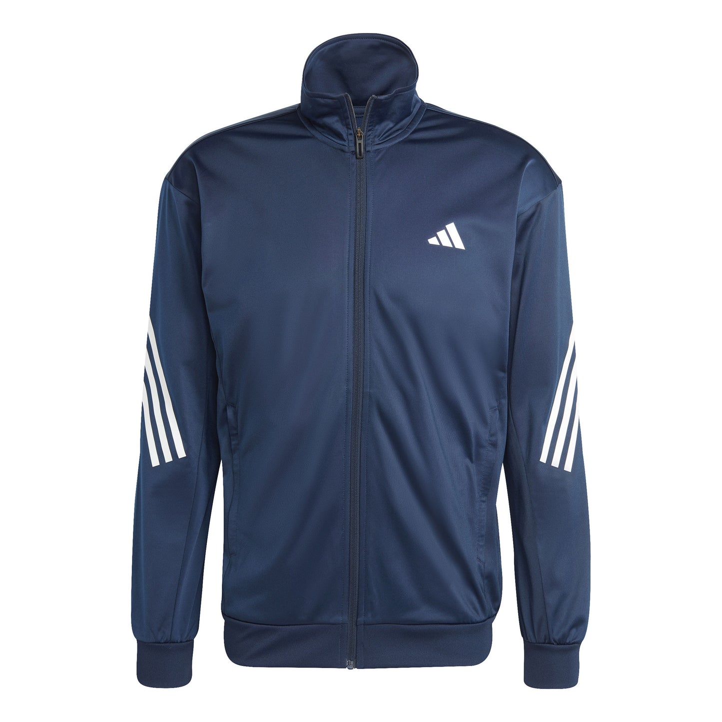 adidas 3Stripes Knit Tréninková bunda Muži - tmavě modrá, bílá