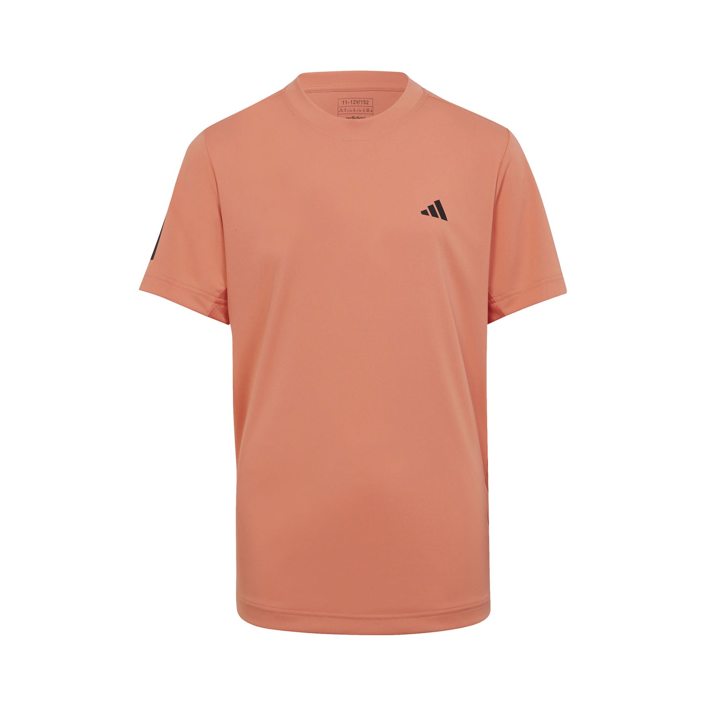 adidas Club 3 Stripes Tričko Chlapci - oranžová, černá