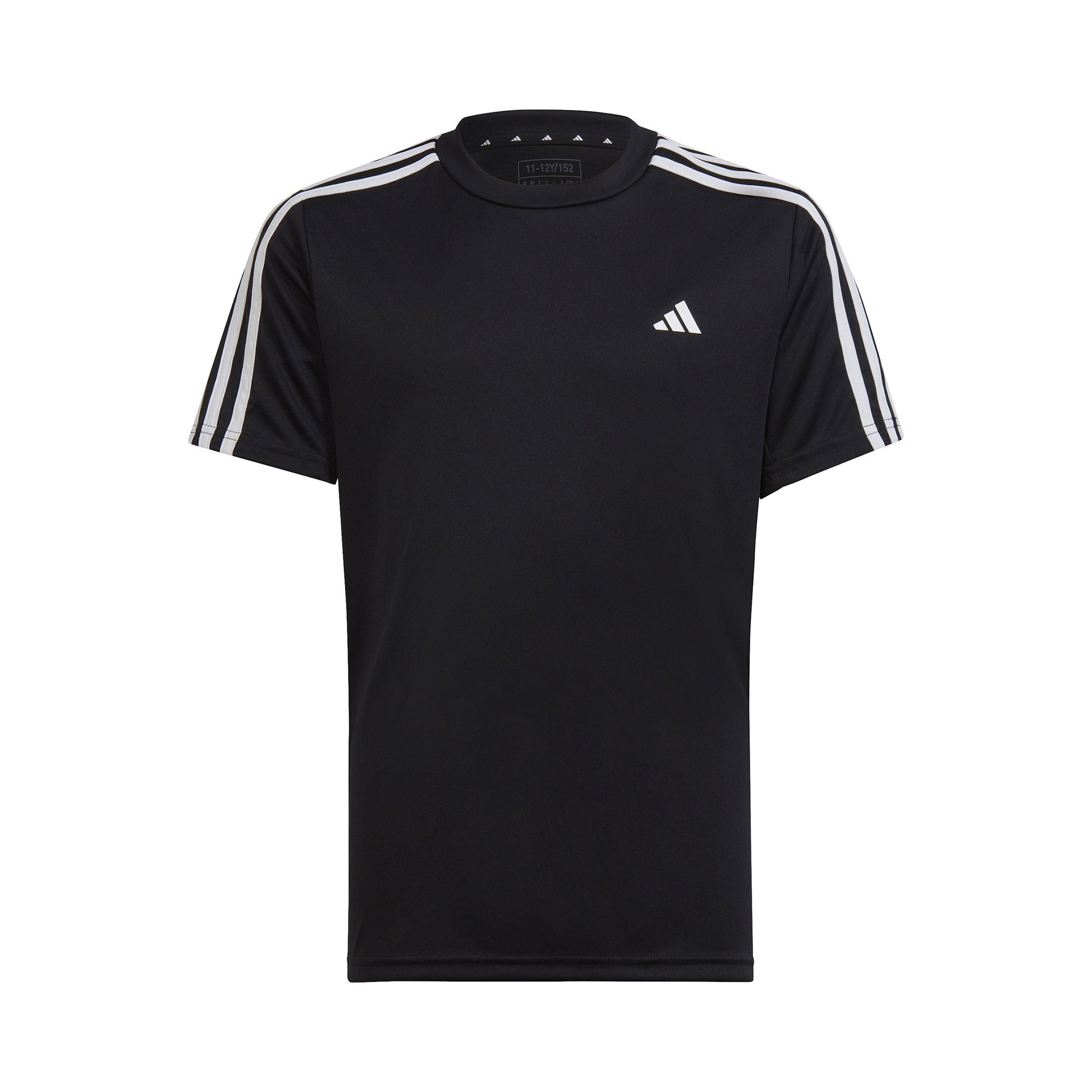 adidas Train AEROREADY 3-Stripes Regular-Fit Tričko Chlapci - černá, bílá