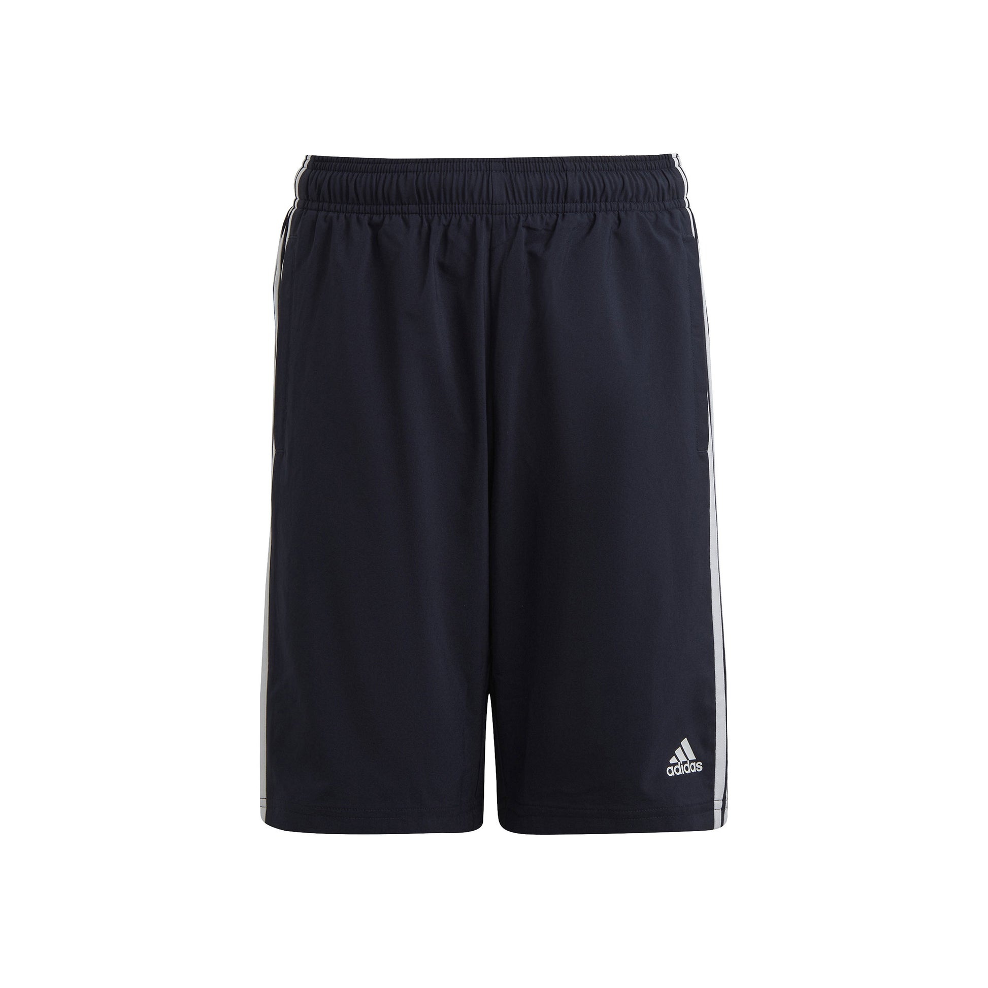 adidas 3Stripes Šortky Chlapci - tmavě modrá, bílá