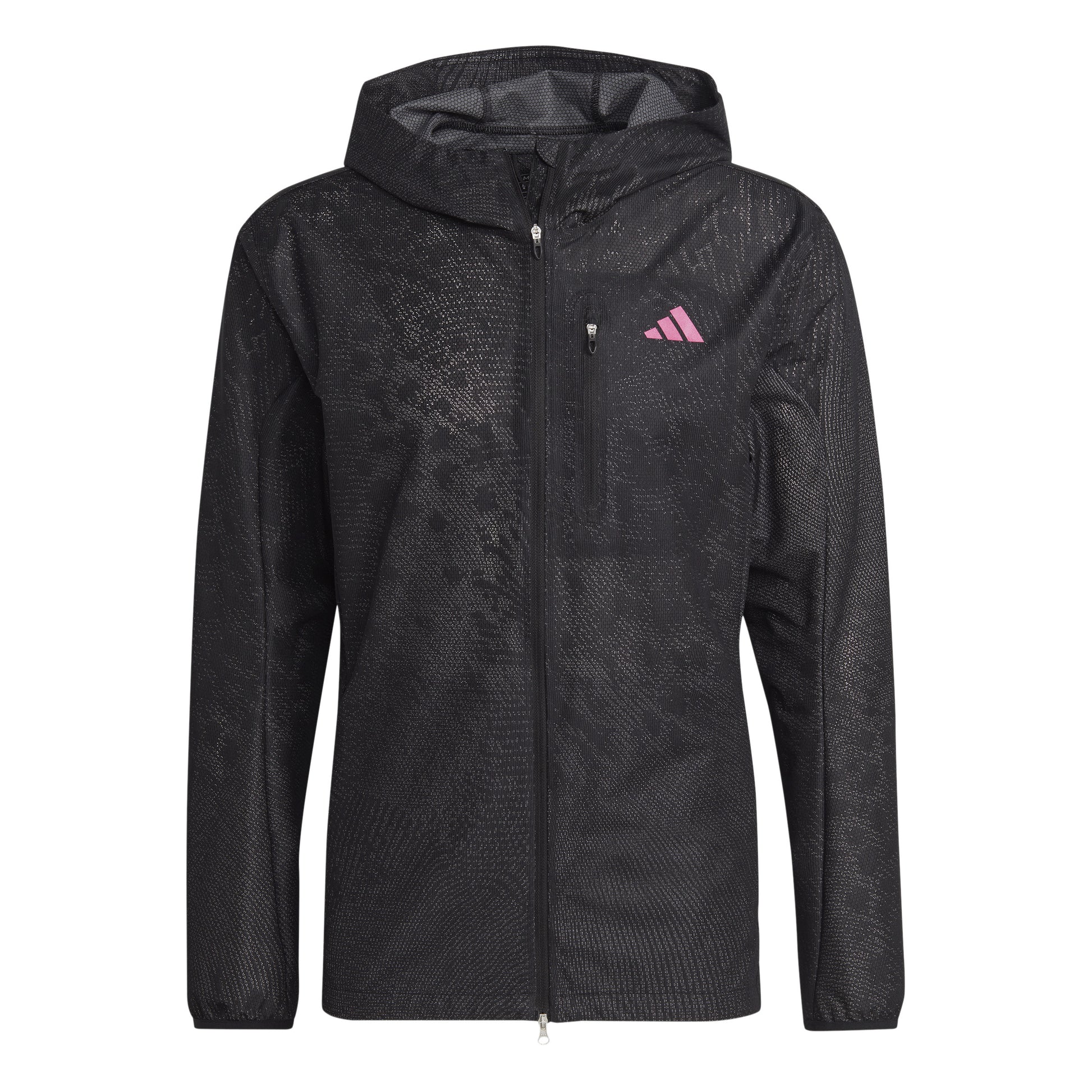 adidas Adizero Běžecká bunda Muži - černá, modrá