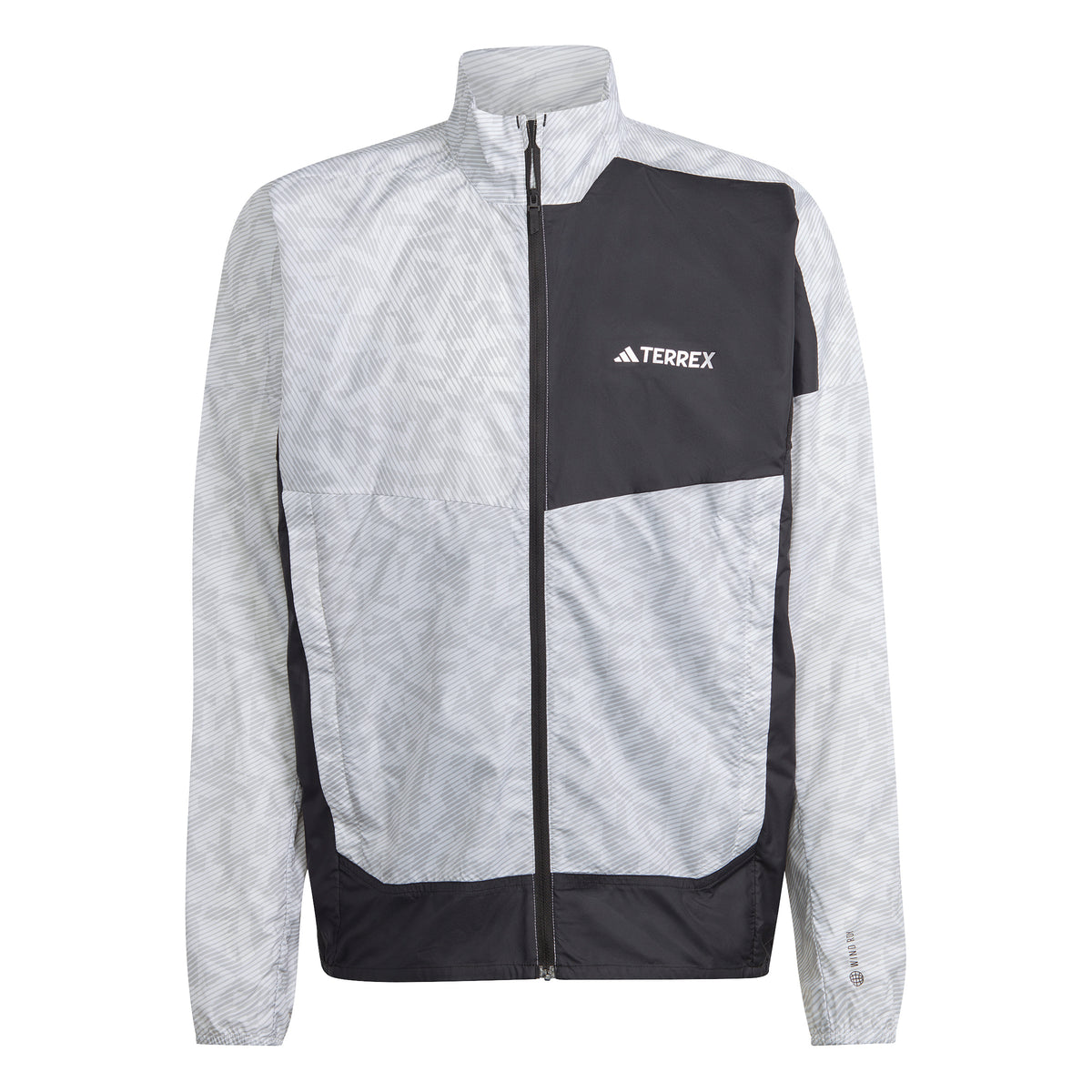 adidas Terrex Trail Wind Běžecká bunda Muži - bílá, černá