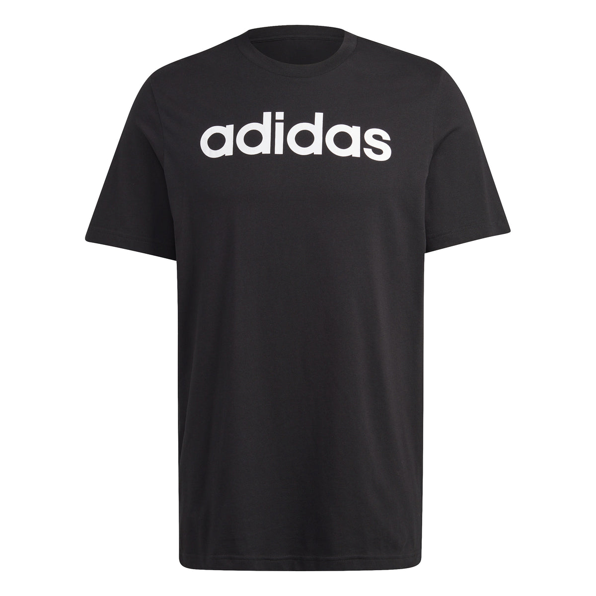 adidas LIN Singel Jersey Tričko Muži - černá, bílá