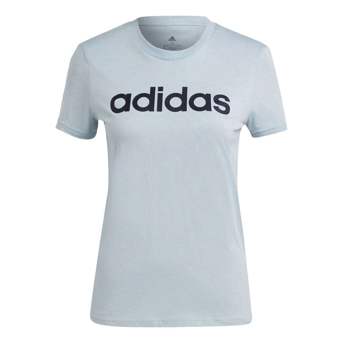 adidas Linear Tričko Dámy - modro-šedá, tmavě modrá