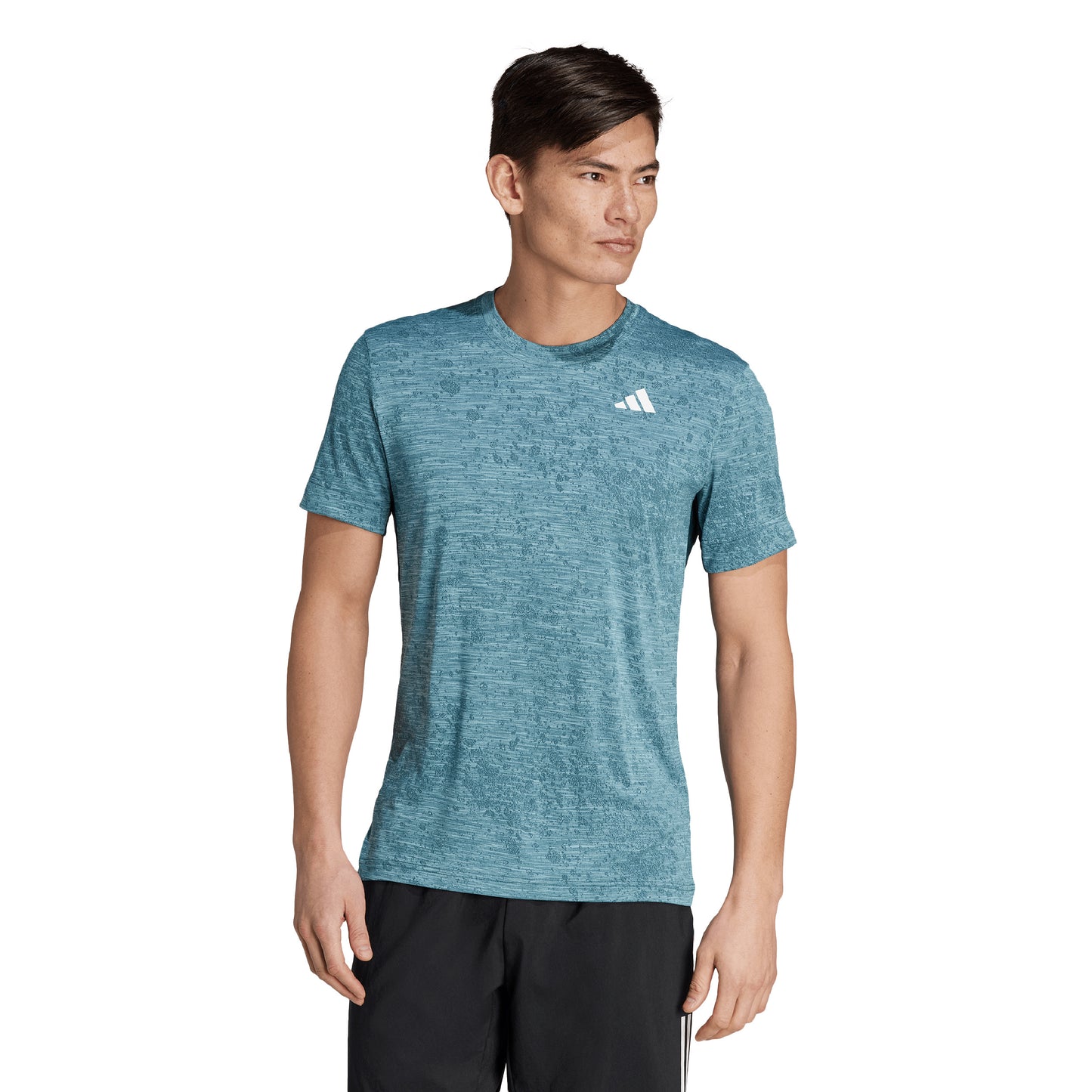adidas Freelift Tričko Muži - petrolejová,