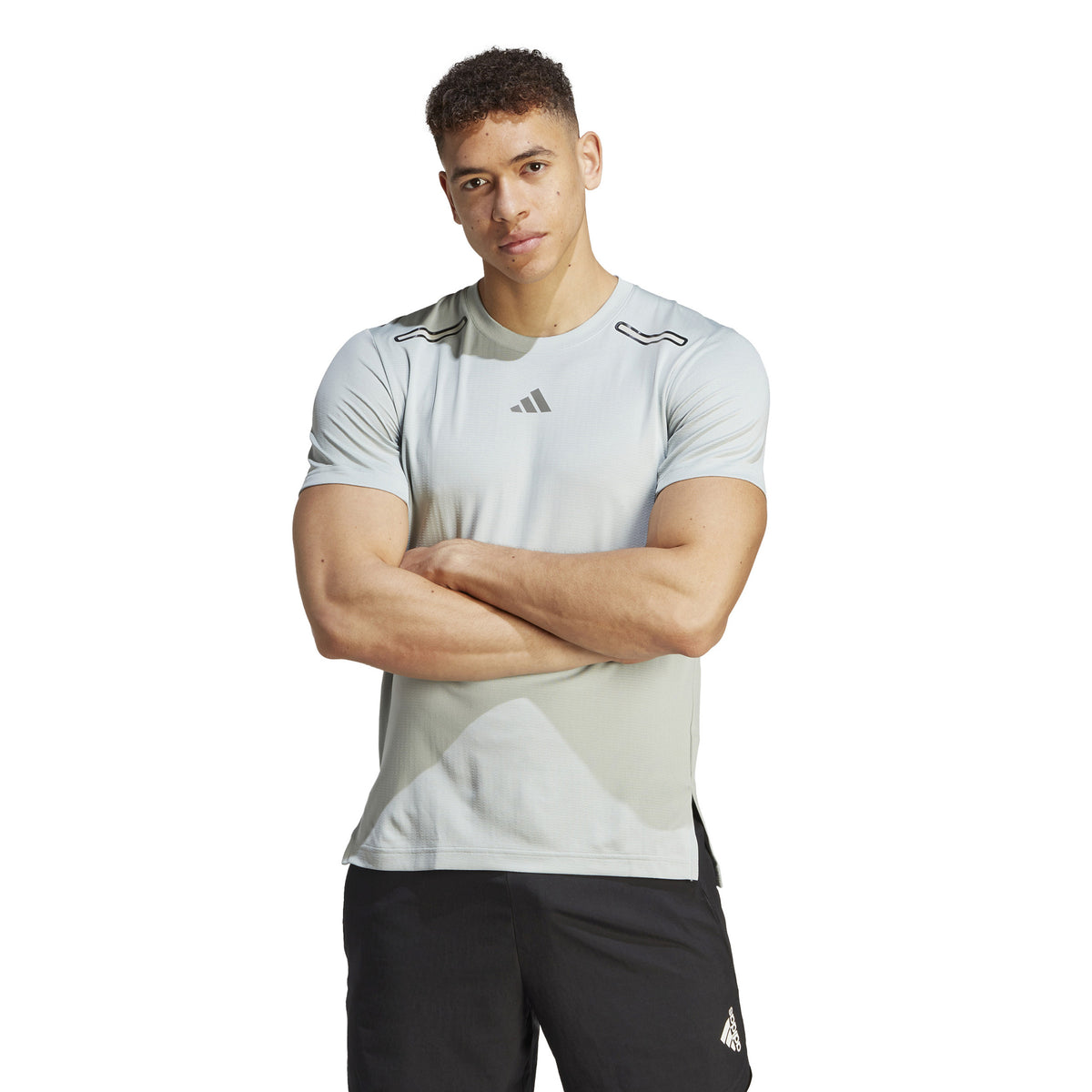 adidas Herren Tričko Muži - šedá,