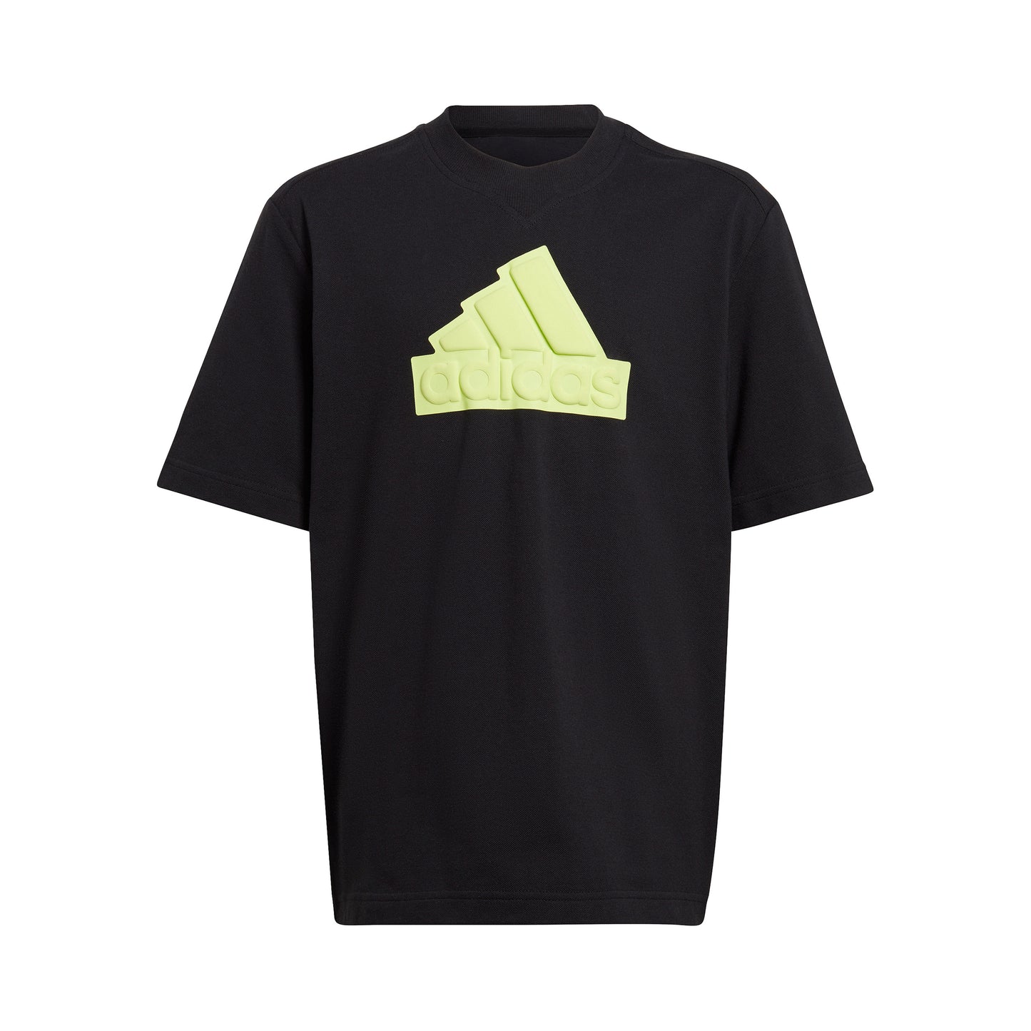 adidas Future Icon Logo Tričko Chlapci - černá, limetková