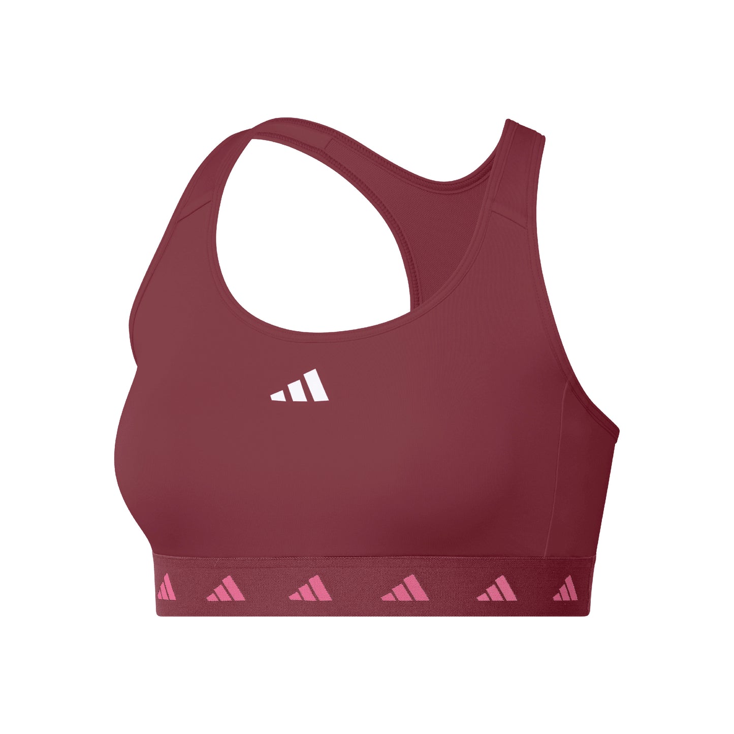 adidas Power Medium-Support Tech-Fit Sportovní podprsenka Dámy - červená