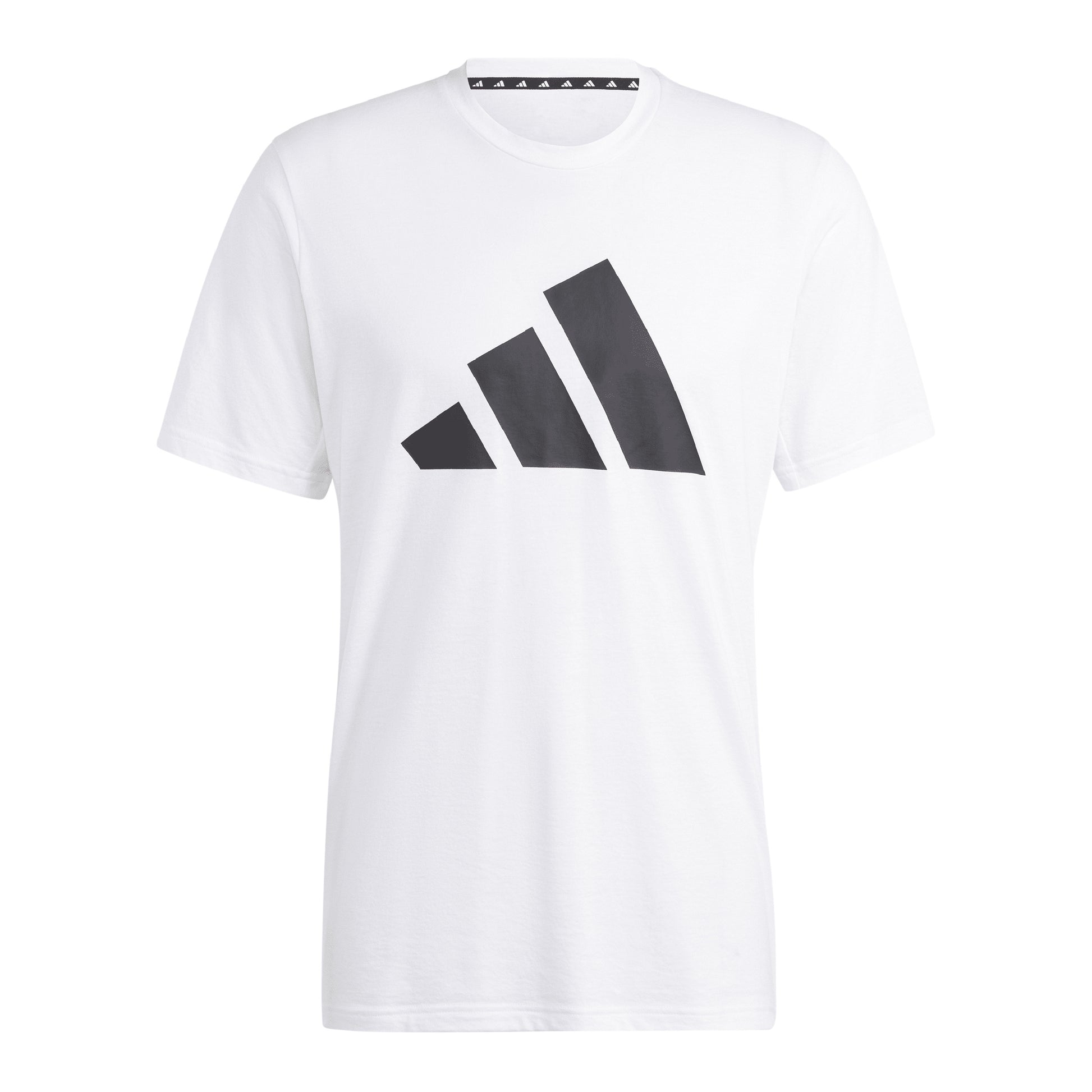 adidas Essentials Feel Ready Logo Tričko Muži - bílá, černá