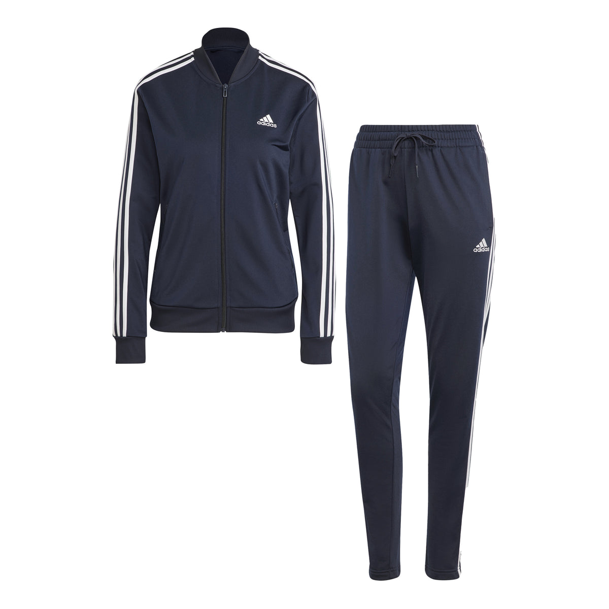 adidas 3Stripes Tréninkový souprava Dámy - tmavě modrá, bílá