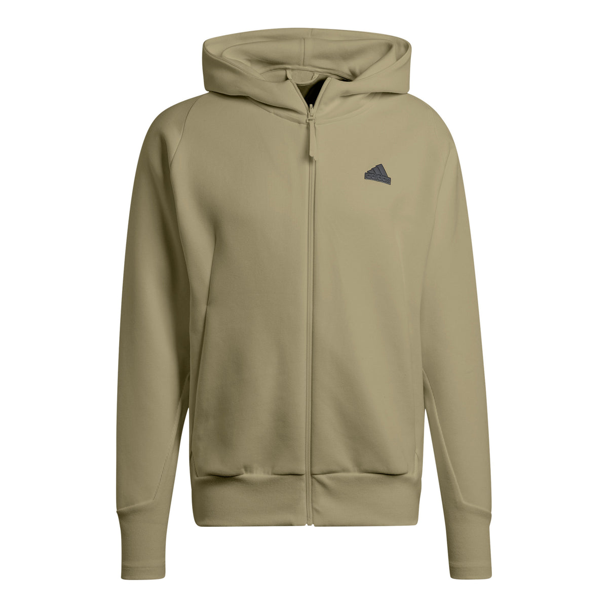 adidas Zone Printed Full-Zip Mikina s kapucí Muži - olivová,