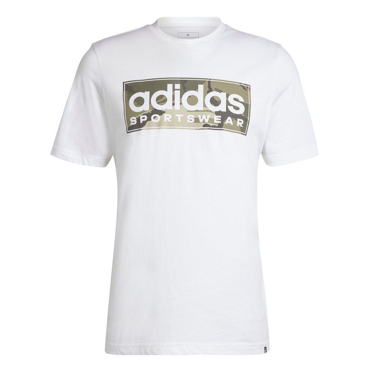 adidas Camo Graphic 2 Tričko Muži - bílá, olivová