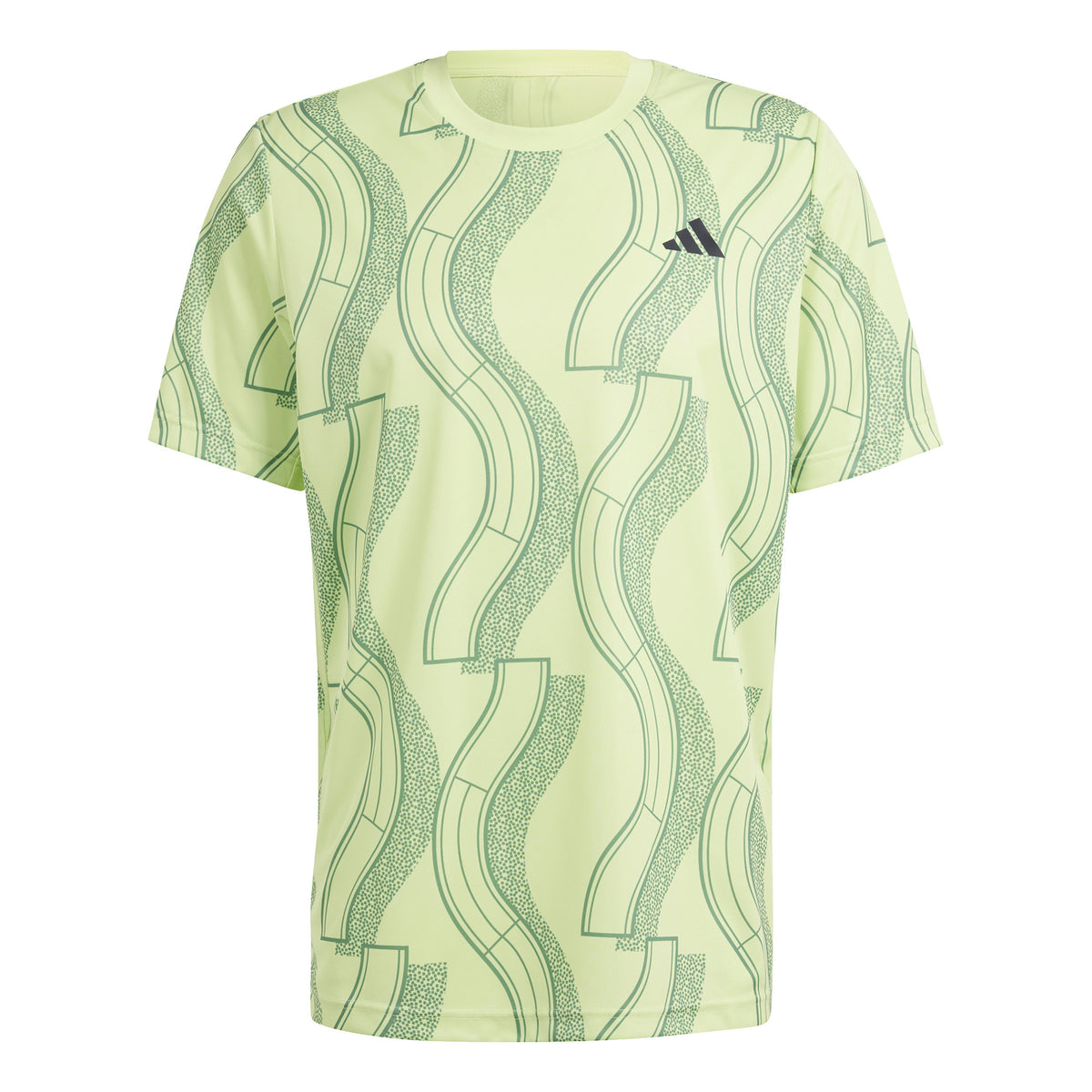 adidas Club Graphic Tričko Muži - světle zelená,