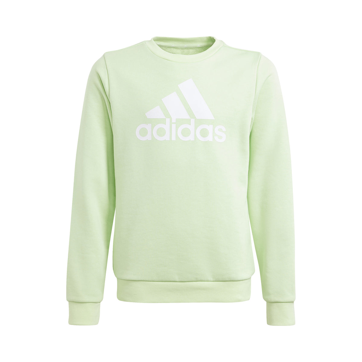 adidas Big Logo Mikina Dívky - světle zelená,