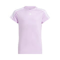 3Stripes Tričko Dívky - růžová, bílá