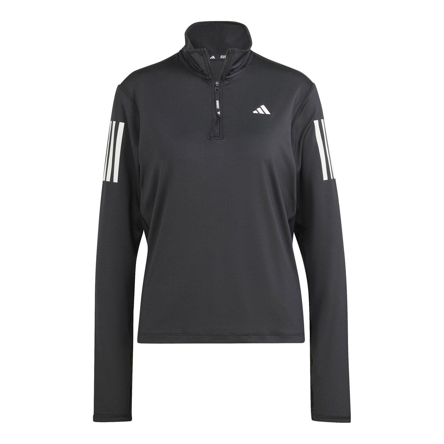 adidas Own The Run B Half-Zip Longsleeve S Dlouhým Rukávem Dámy-Černá