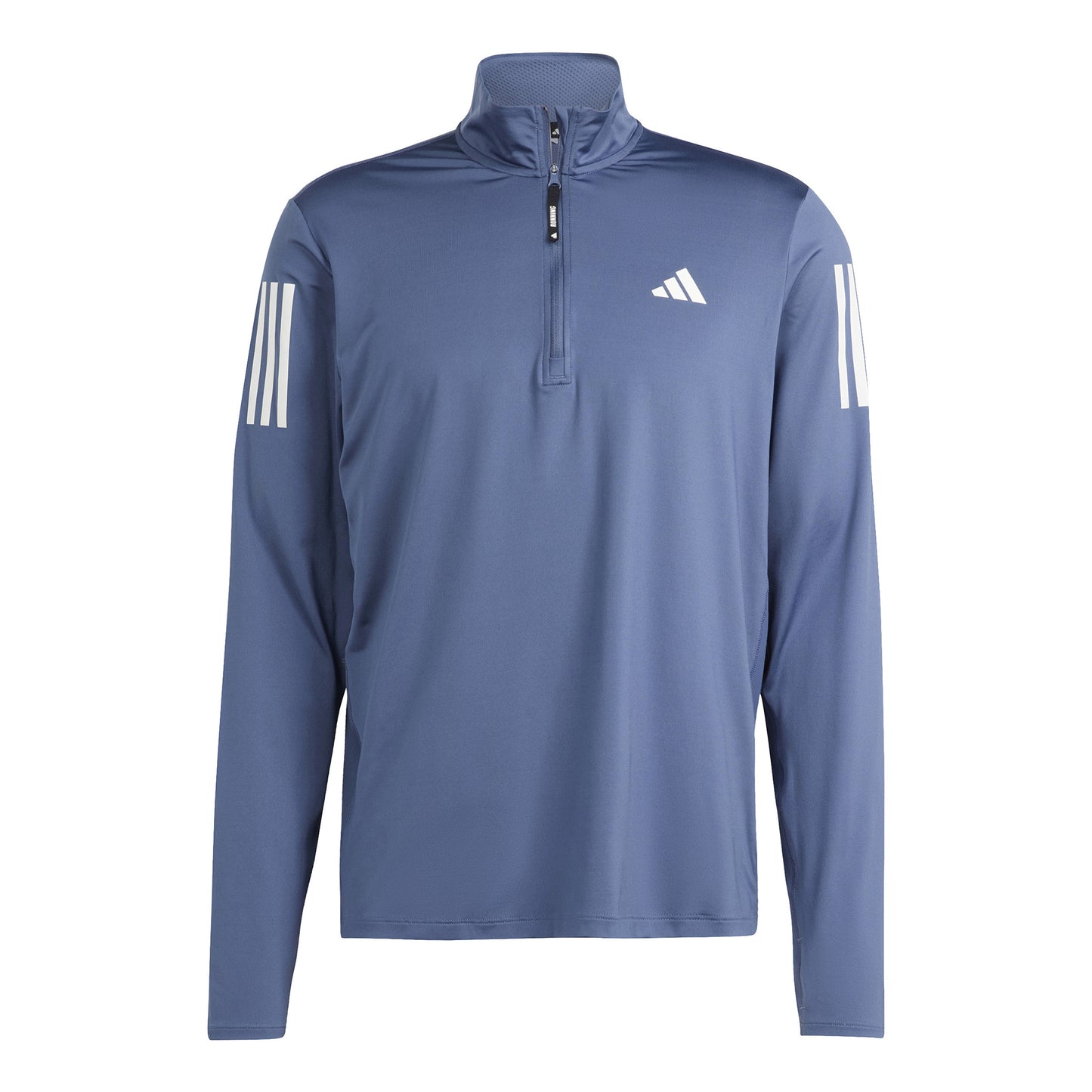 adidas Own The Run B Half-Zip S dlouhým rukávem Muži - modro-šedá,