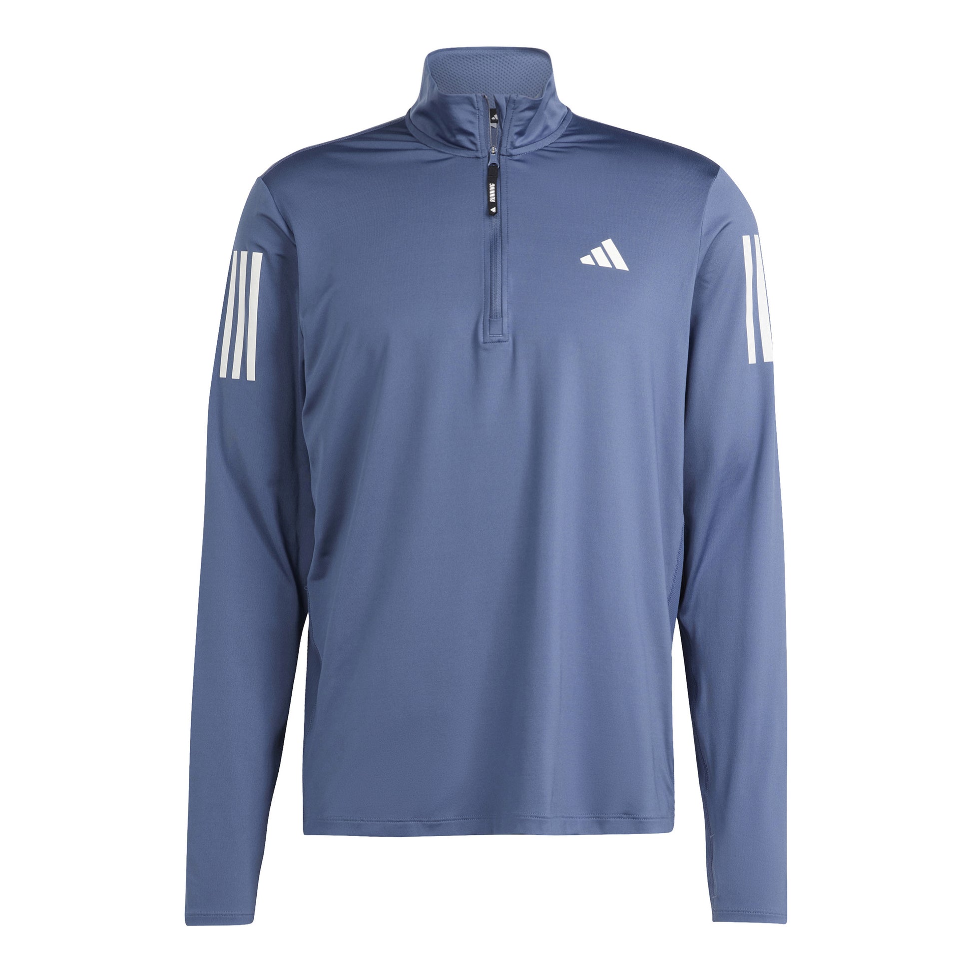 adidas Own The Run B Half-Zip S dlouhým rukávem Muži - modro-šedá,