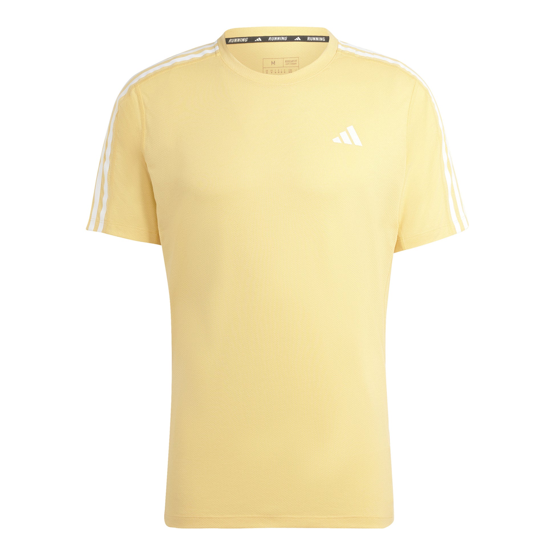 adidas Own The Run E 3S Bežecké tričko Muži - žluto-zlatá,