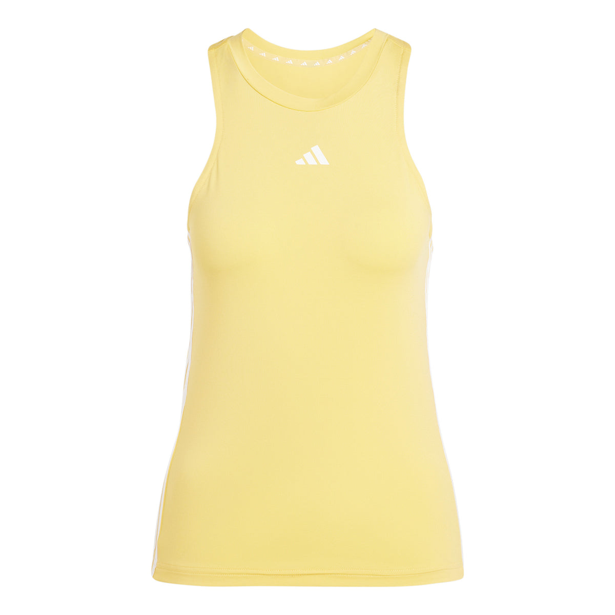 adidas Training Essential 3 Stripes Sportovní tílko Dámy - žlutá, bílá