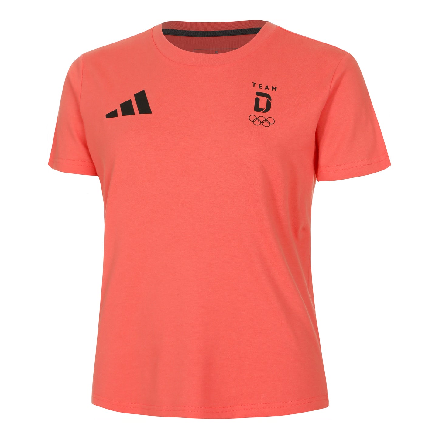 adidas Team Tee Tričko Dámy - korálová,